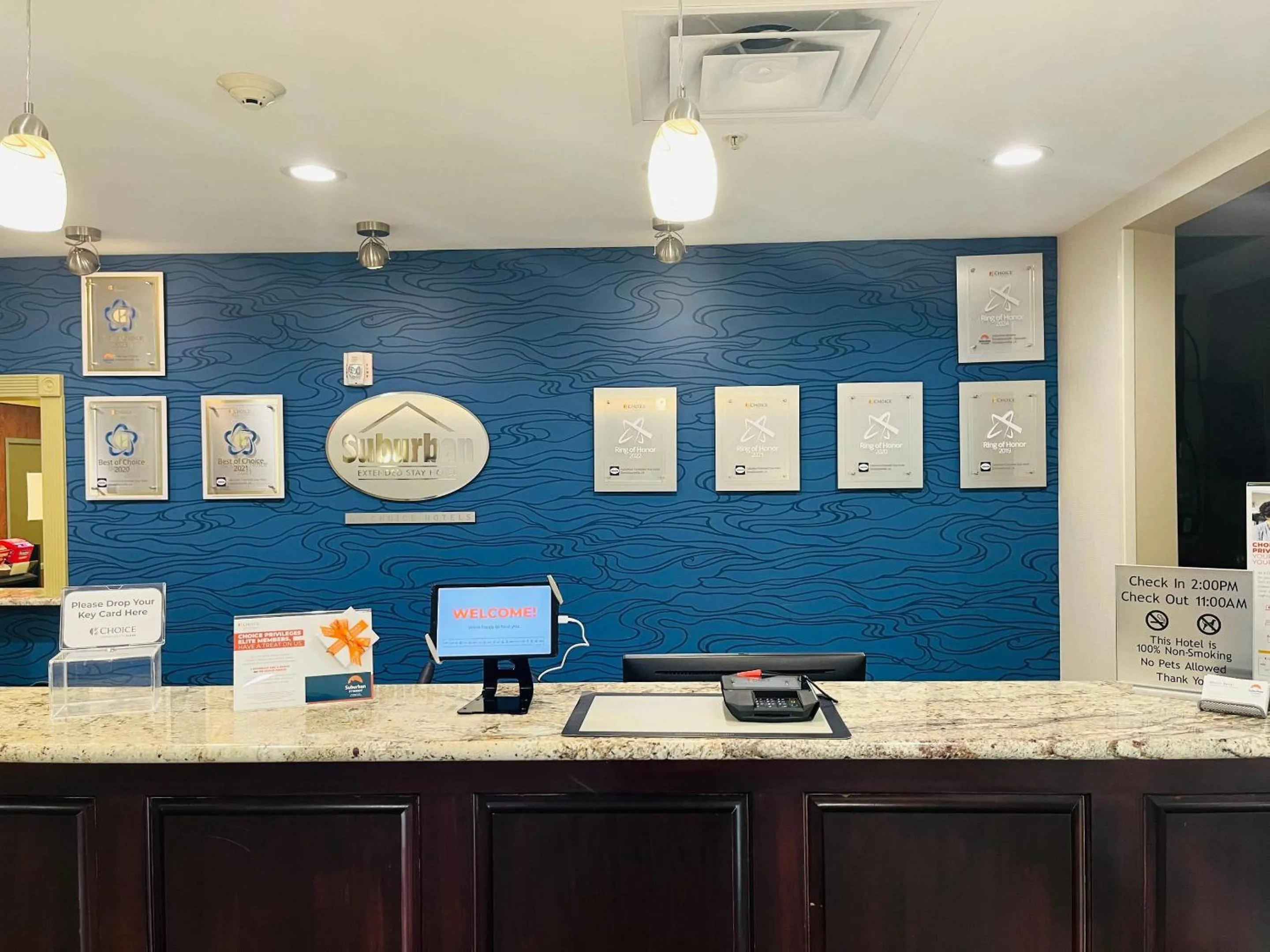 Lobby or reception in Suburban Studios Donaldsonville - Gonzales