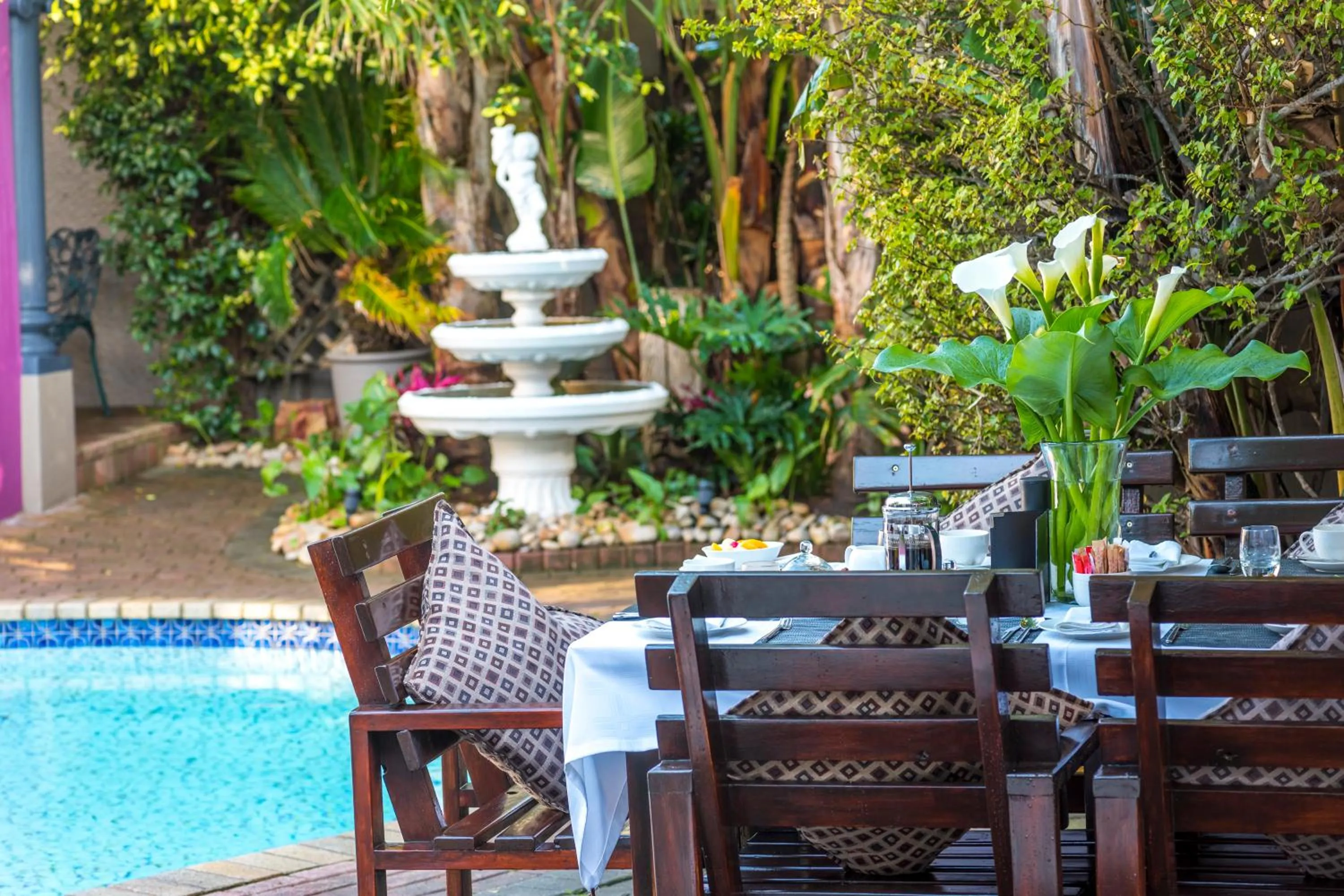 Patio in Kingfisher GuestHouse