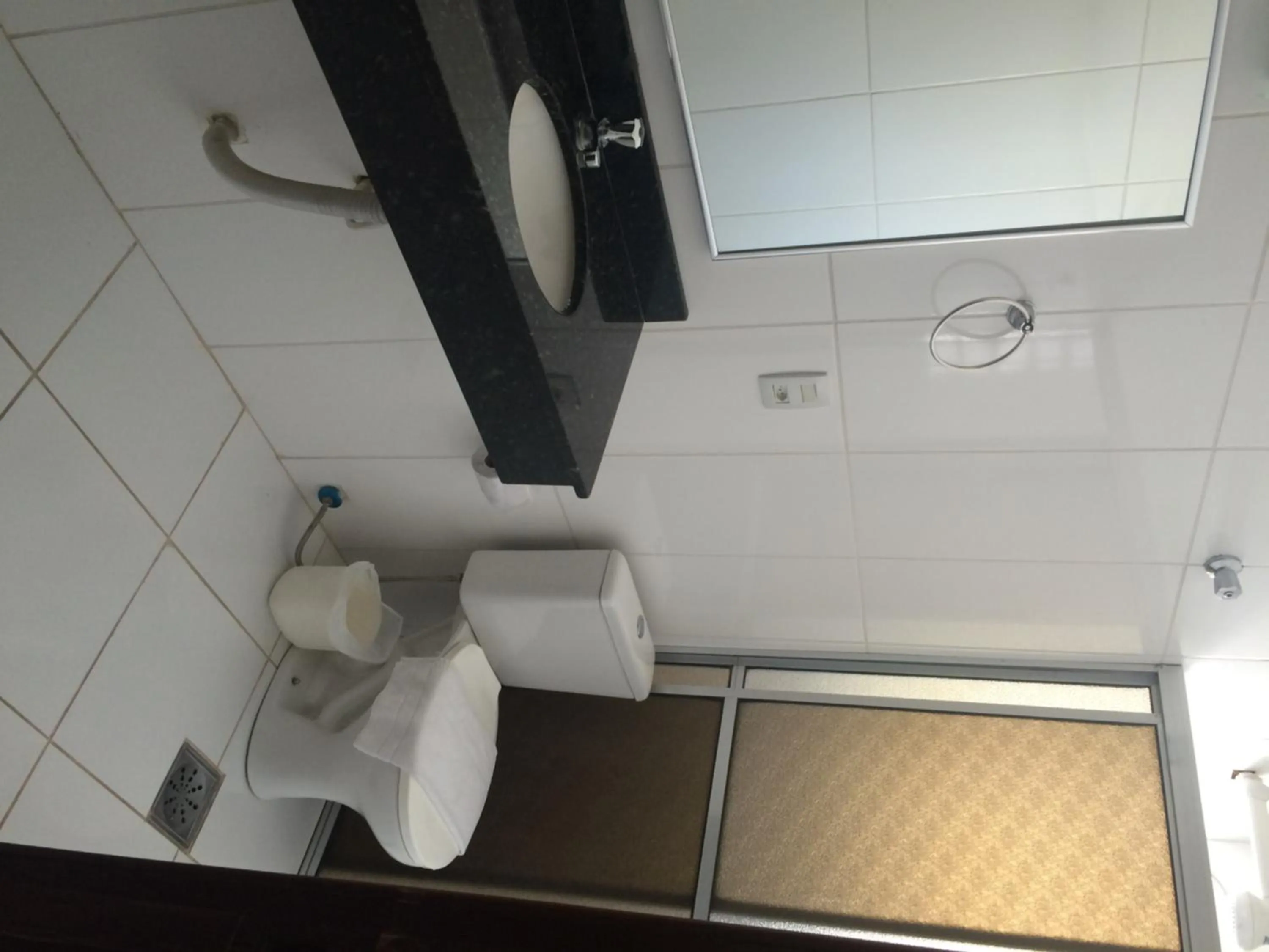 Bathroom in Hotel Castro Mendes