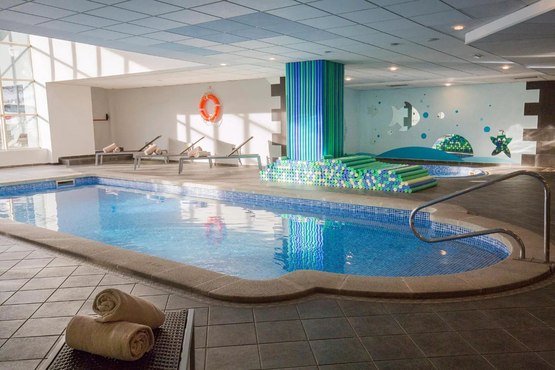 Swimming pool in Hotel Piolets Soldeu Centre by Nexta