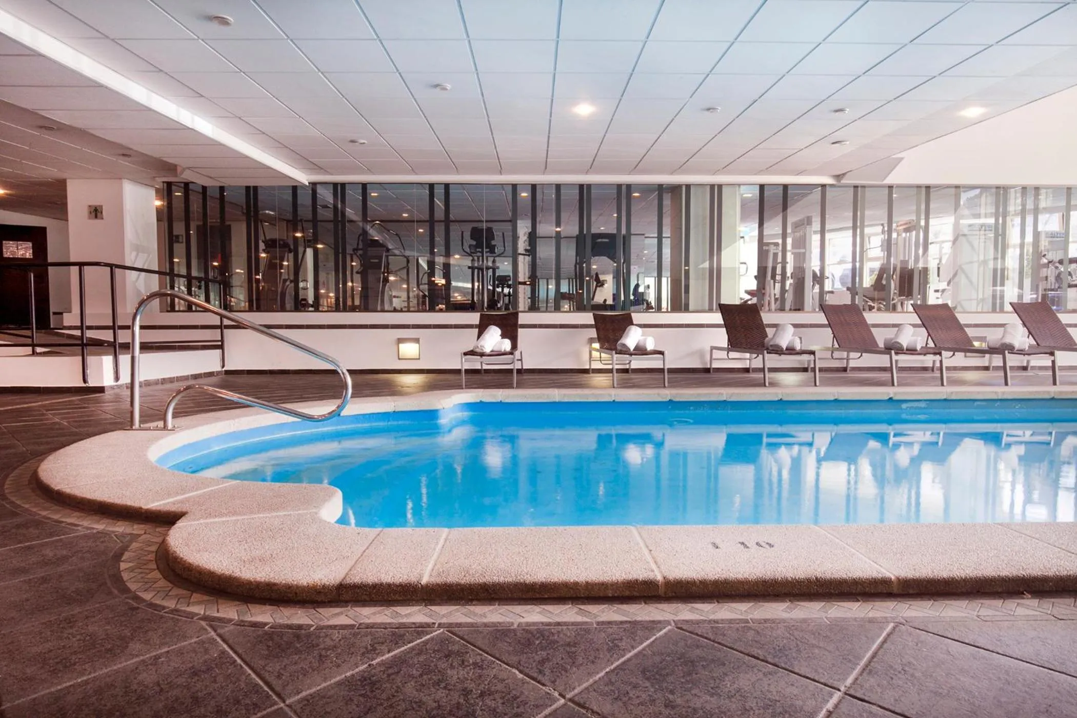 Swimming pool in Hotel Piolets Soldeu Centre by Nexta