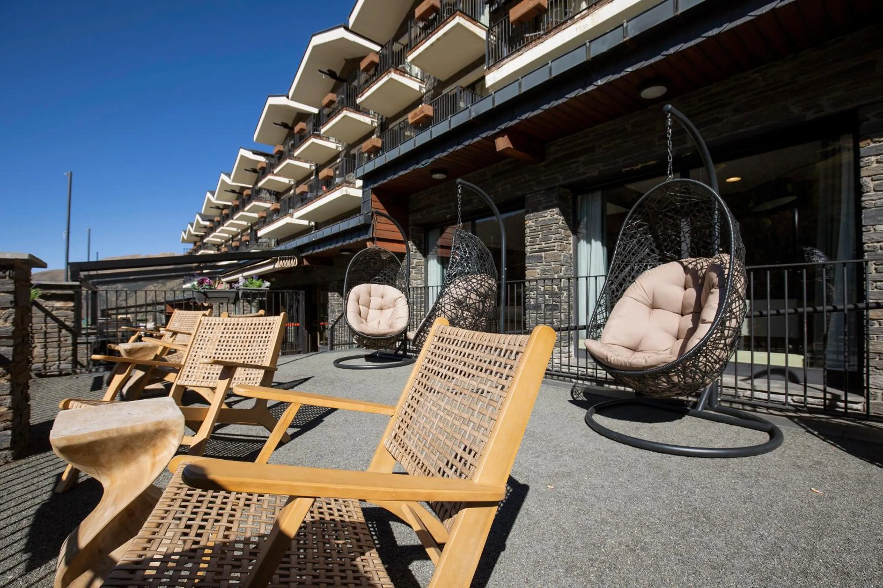 Balcony/Terrace in Hotel Piolets Soldeu Centre by Nexta