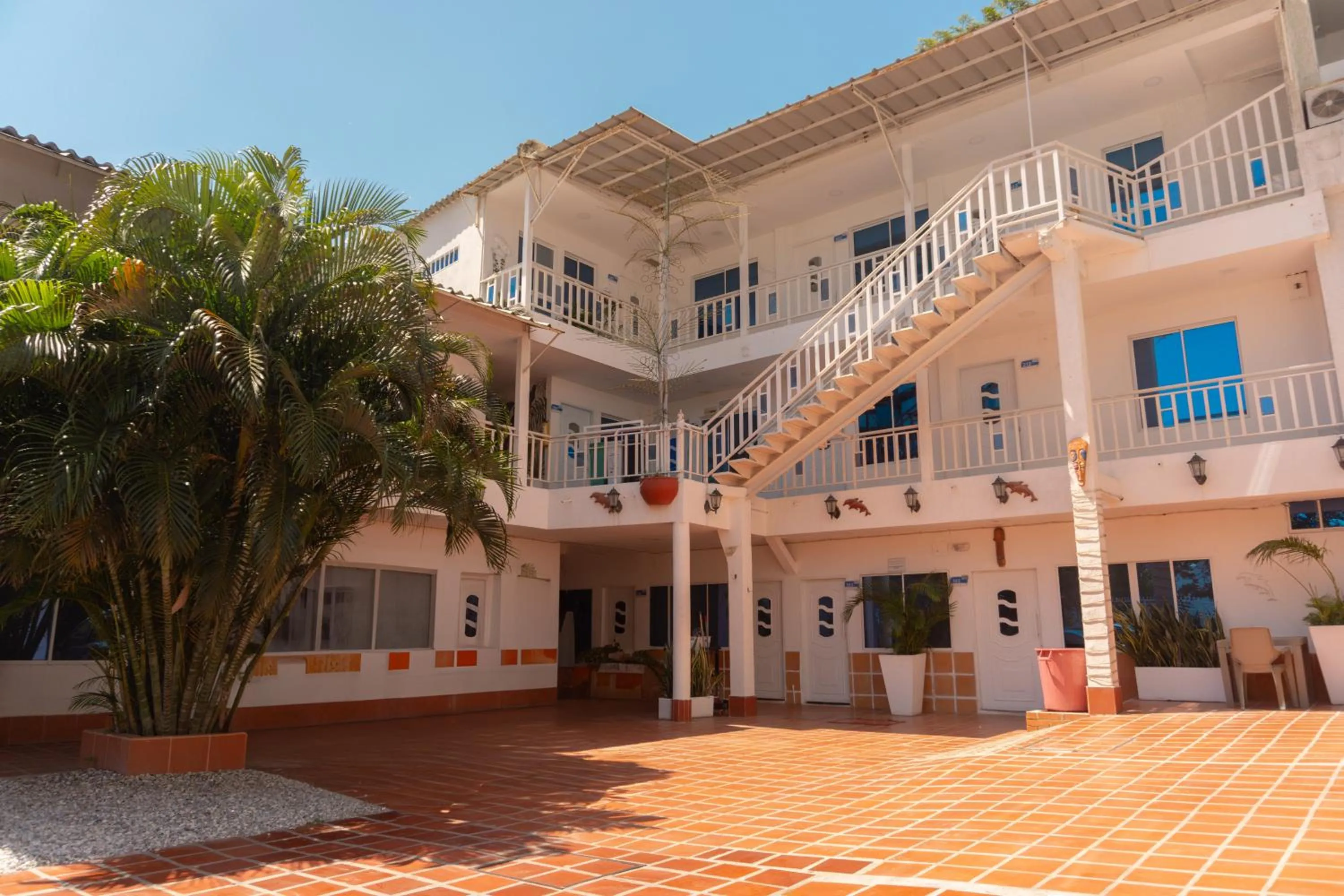 Parking in Hotel Bello Caribe Rodadero