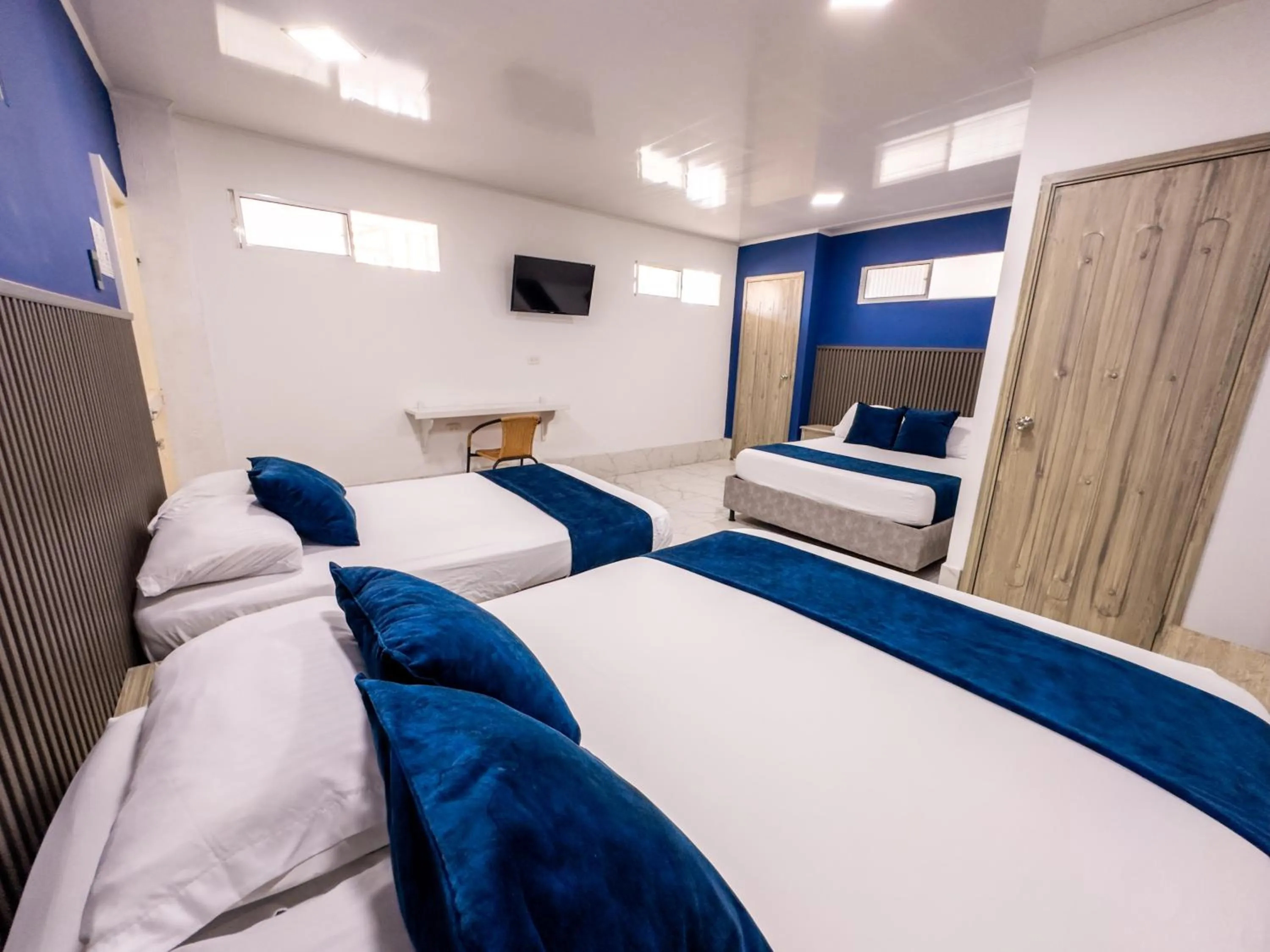 Bed in Hotel Bello Caribe Rodadero