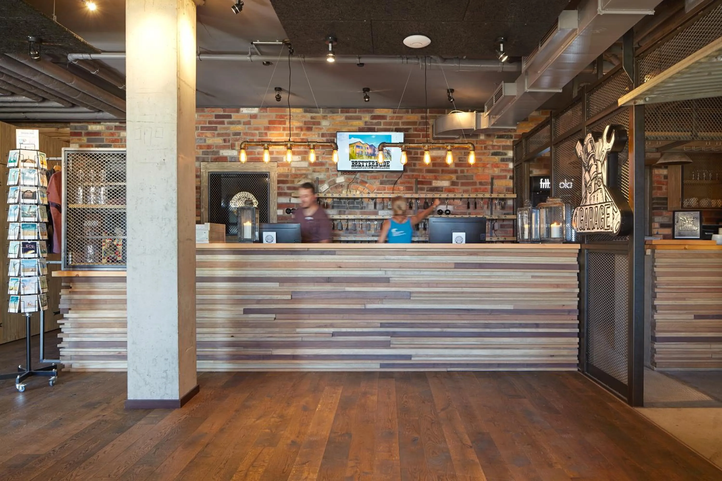 Lobby or reception in Bretterbude Heiligenhafen