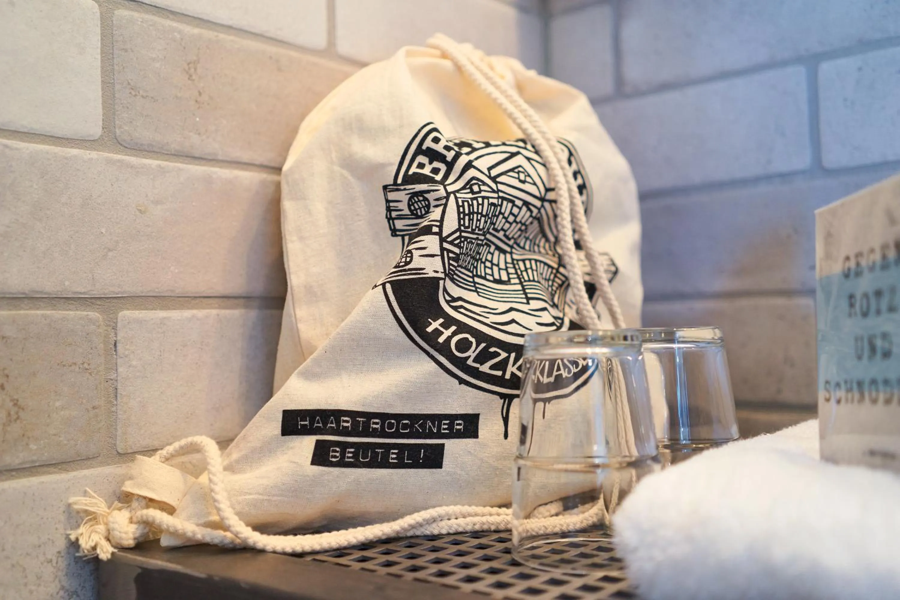 Bathroom in Bretterbude Heiligenhafen