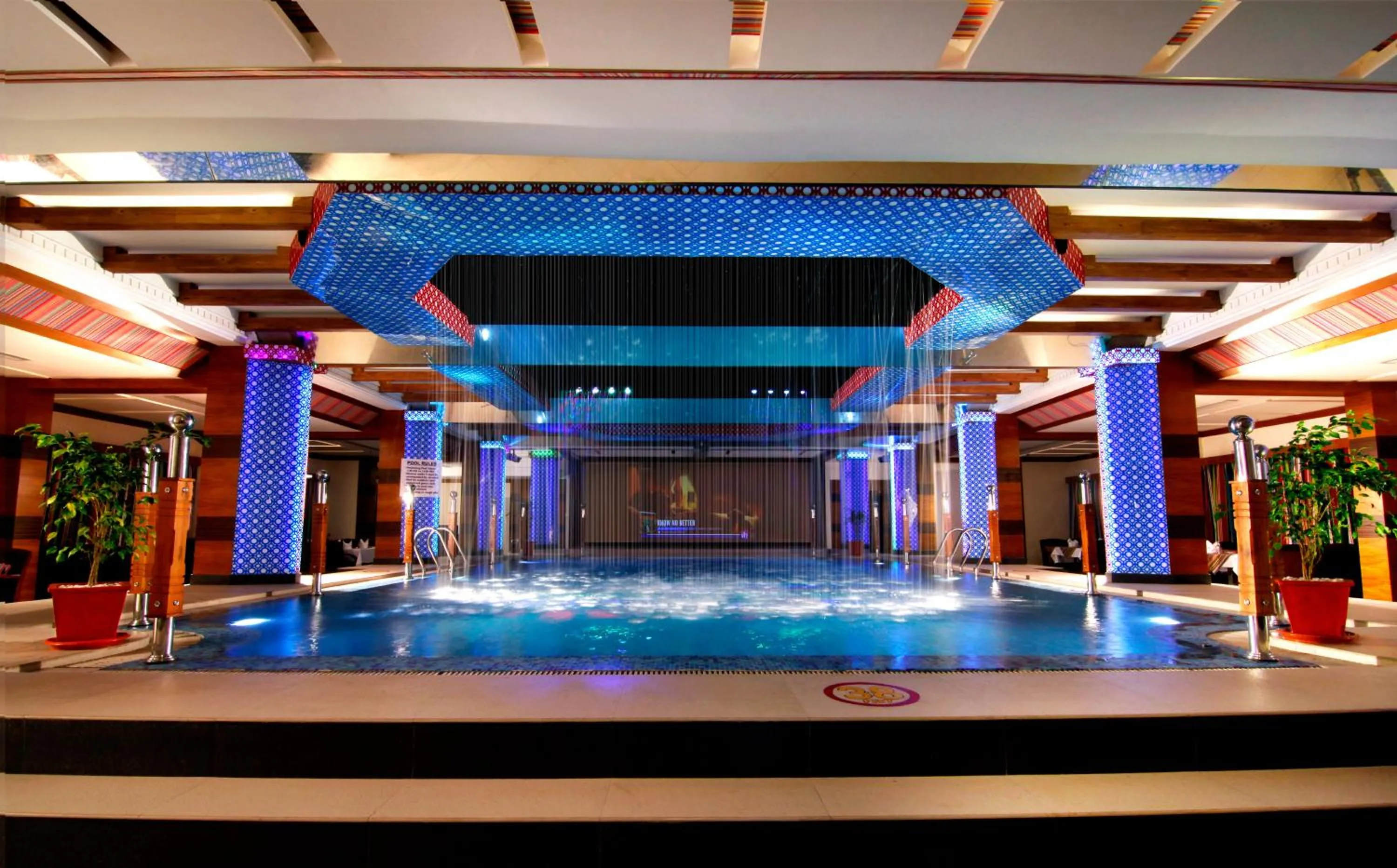 Swimming pool in Hotel Blue Nile