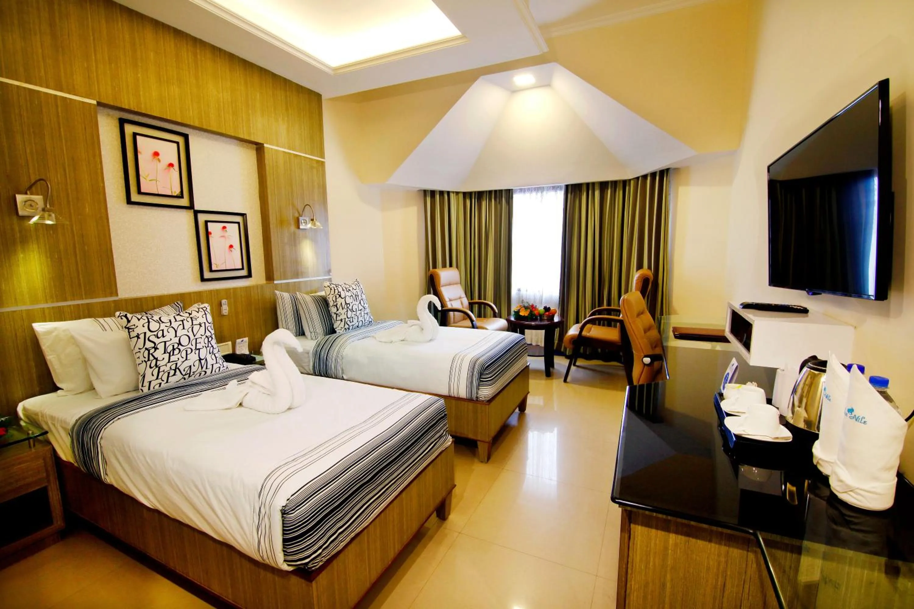 Photo of the whole room, Bed in Hotel Blue Nile