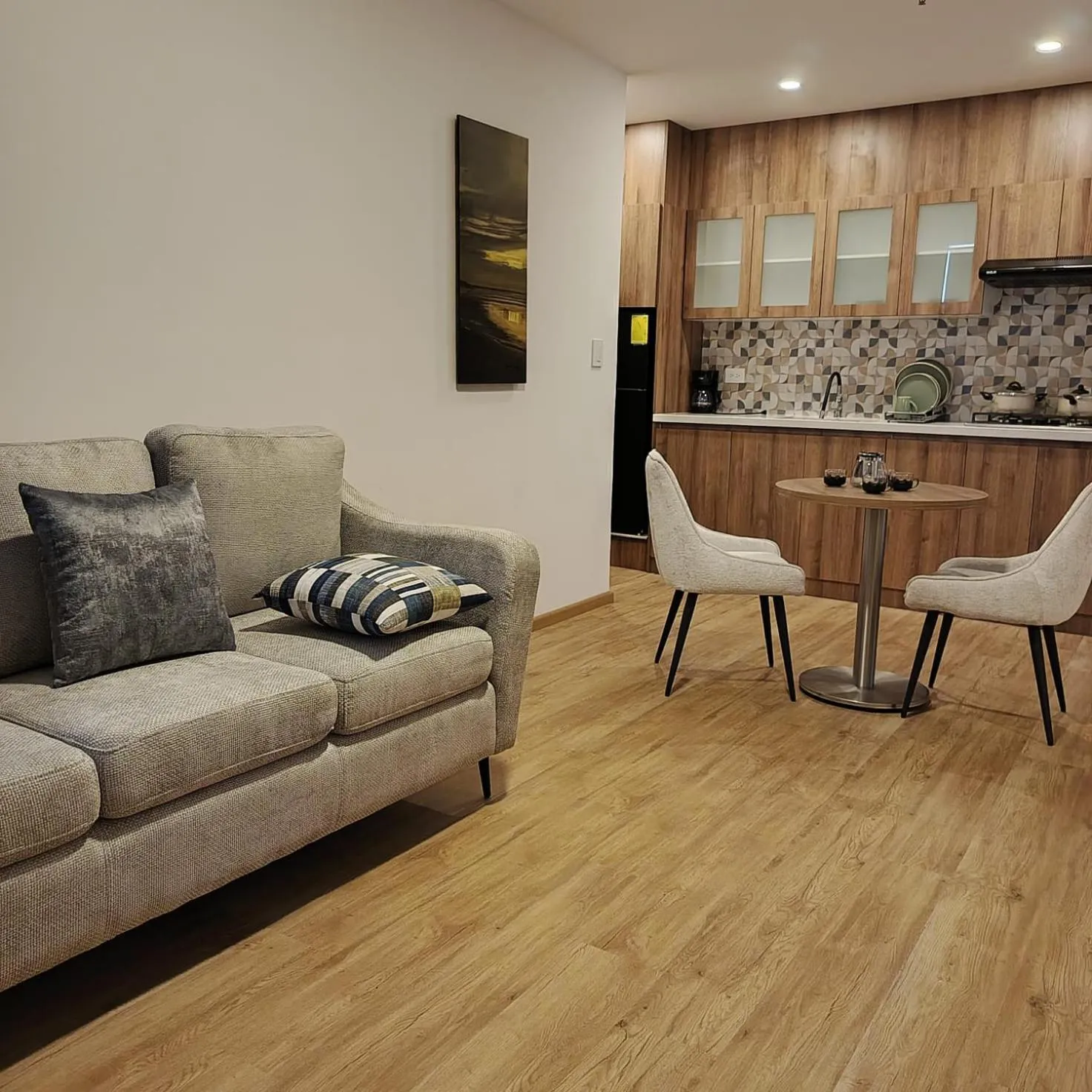 Living room in Hotel Santiago de Compostella Suites