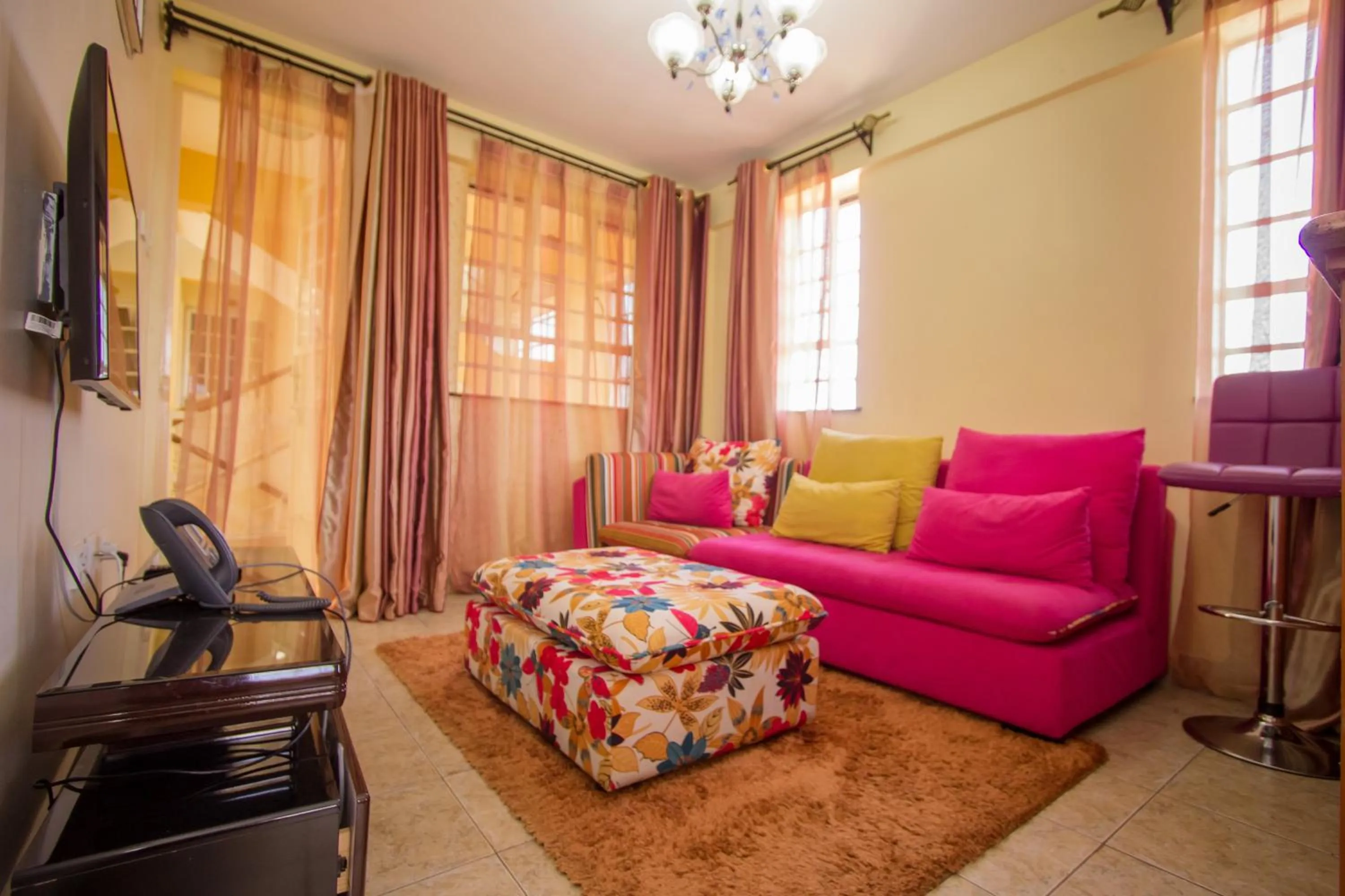 Living room in Ikonia Resort and Hotel