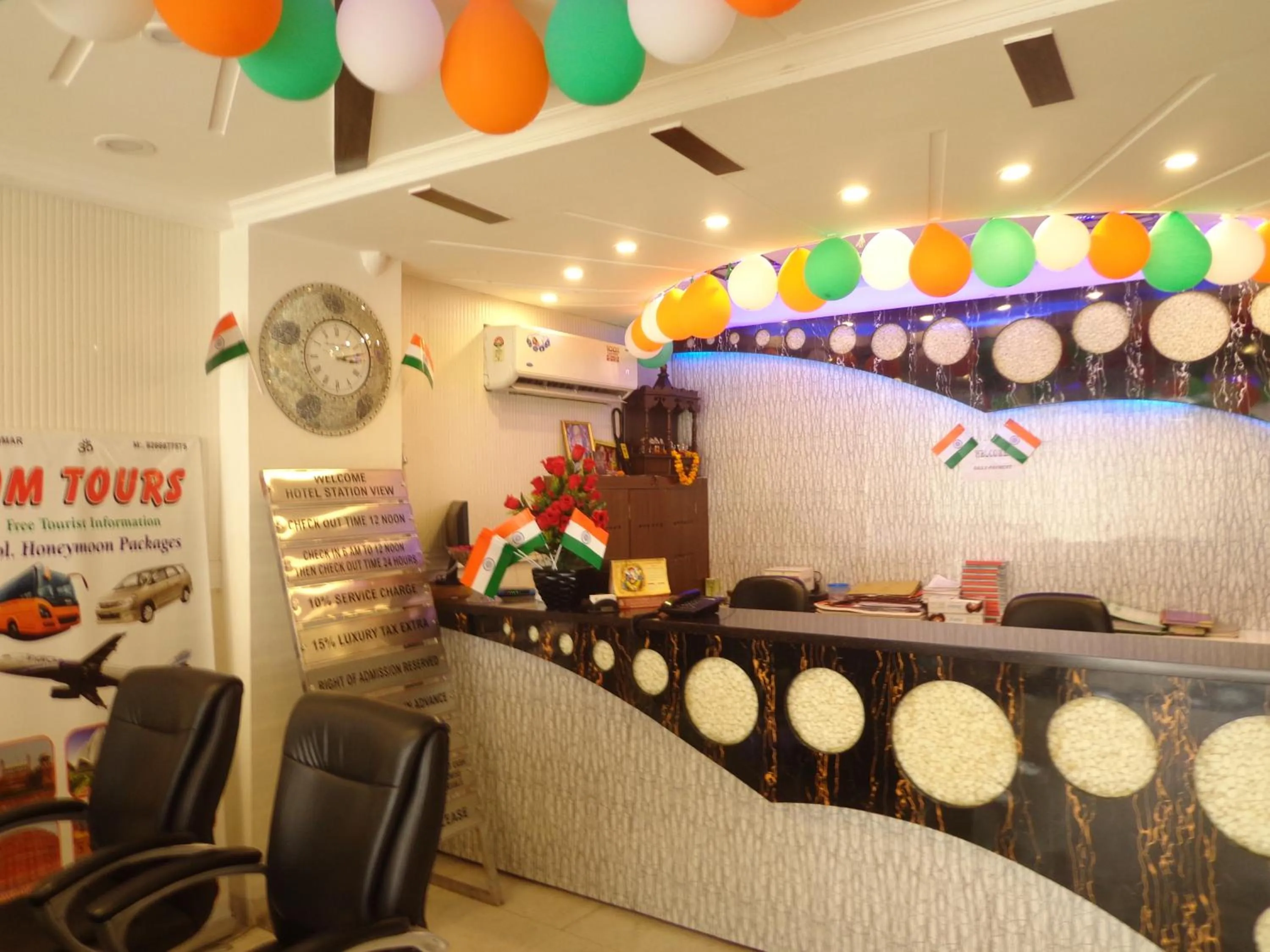 Lobby or reception in NEW RANOVATED Hotel Station View Opposite New Delhi Railway