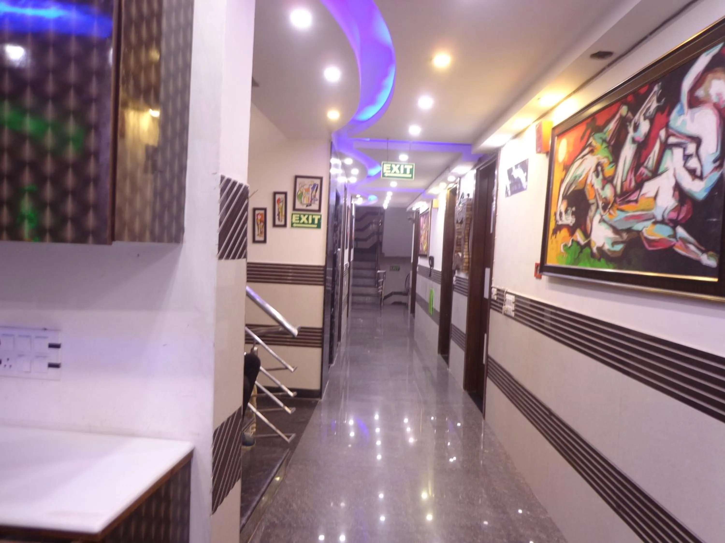 Lobby or reception in NEW RANOVATED Hotel Station View Opposite New Delhi Railway