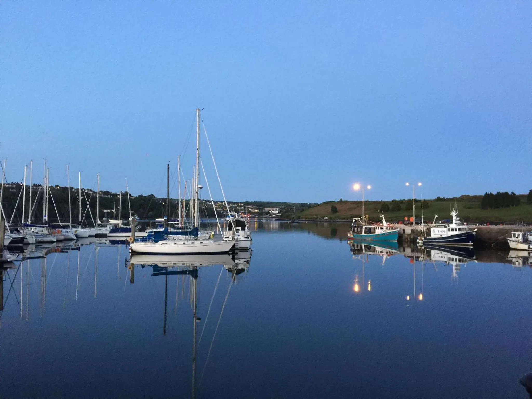 Natural landscape in Long Quay House