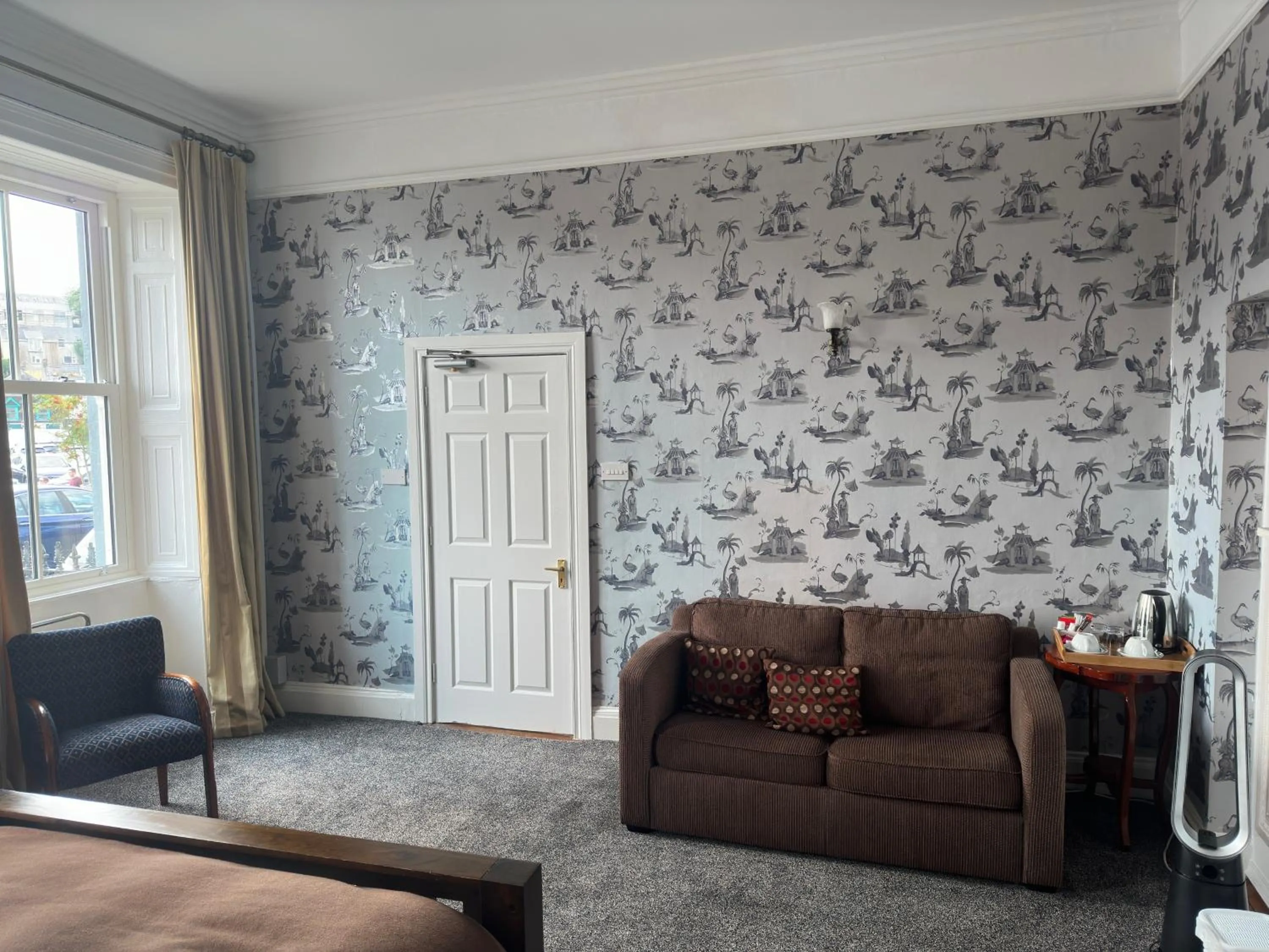 Seating area in Long Quay House