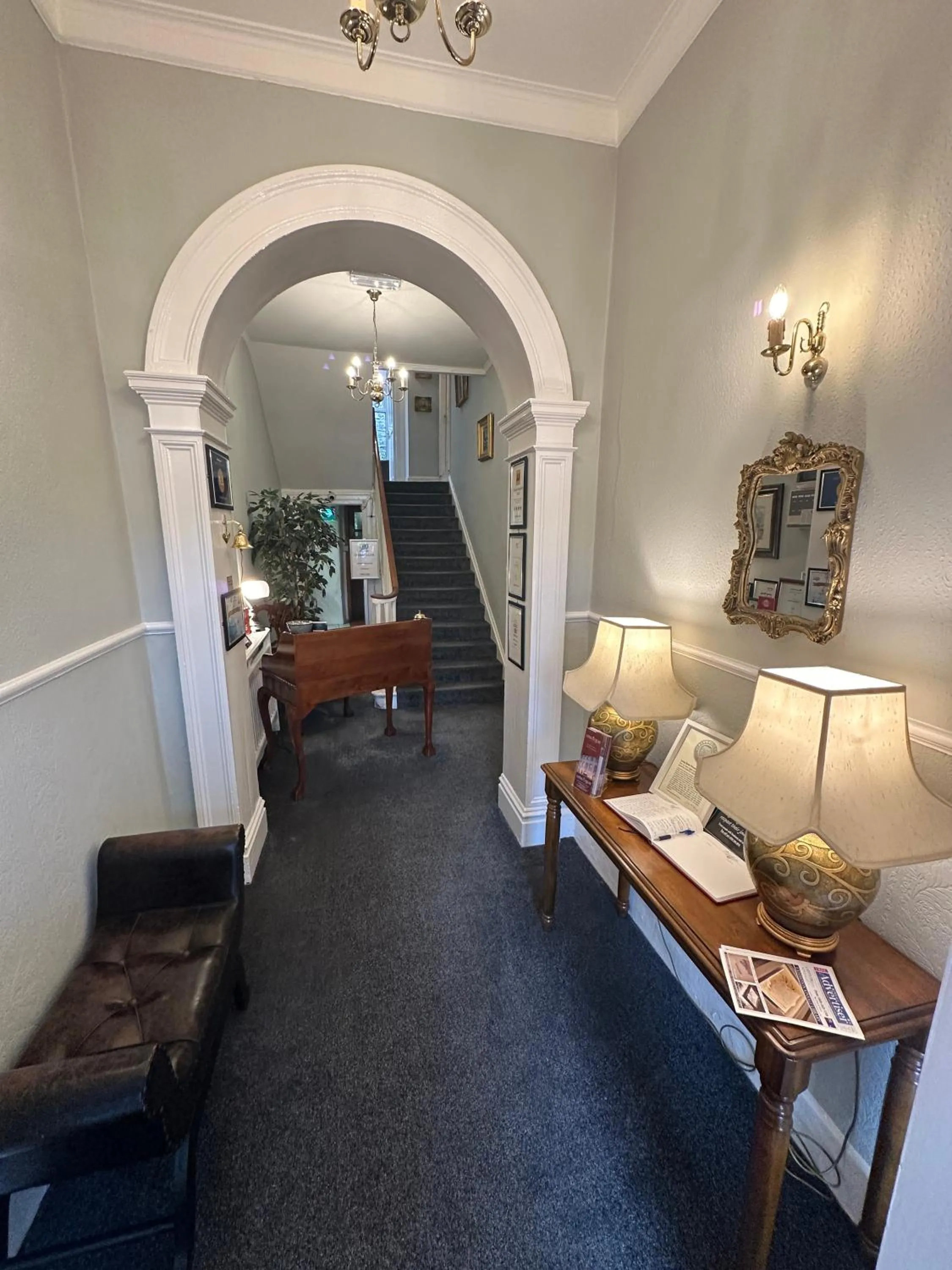 Lobby or reception in Long Quay House