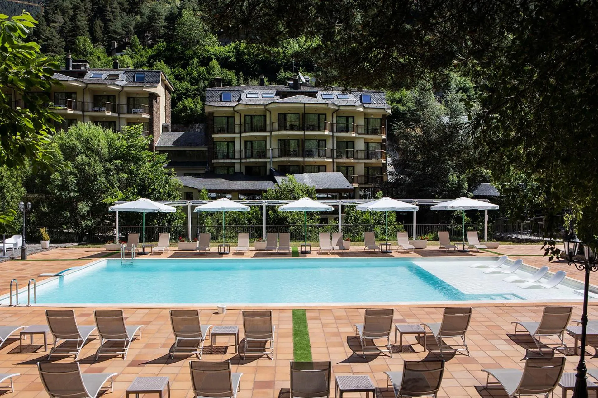 Balcony/Terrace in Hotel Sant Gothard by Nexta
