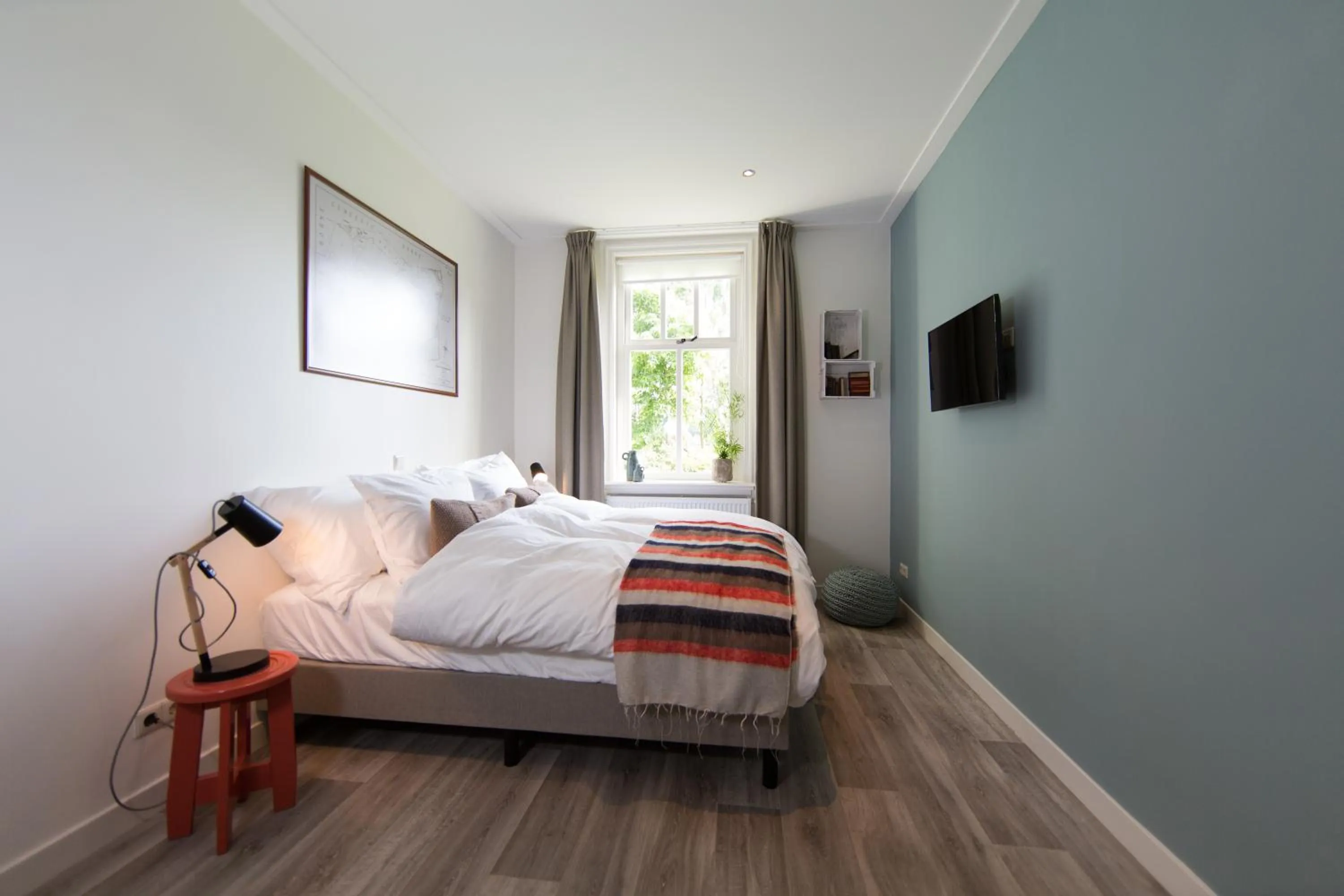 Decorative detail, Bed in B&B De Beiert