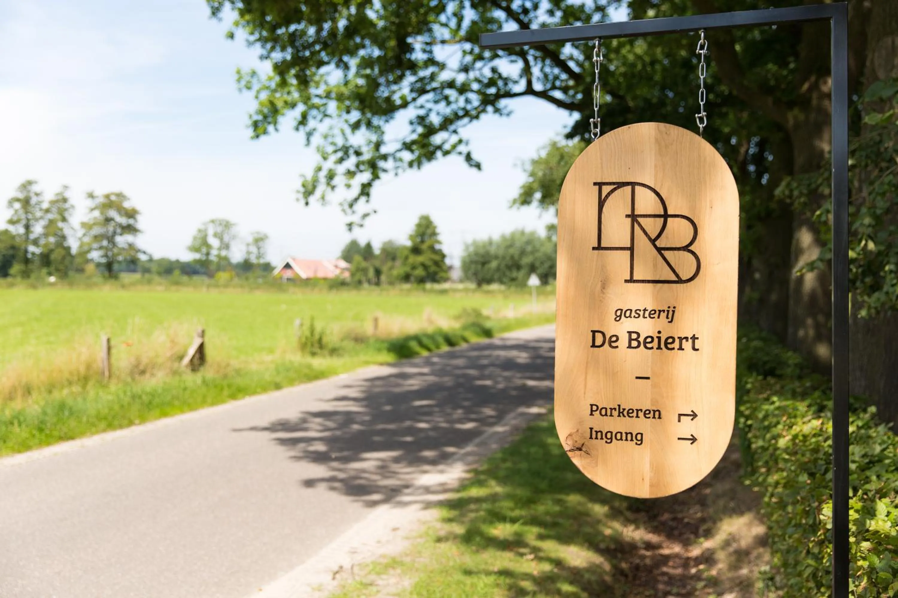 Facade/entrance in B&B De Beiert