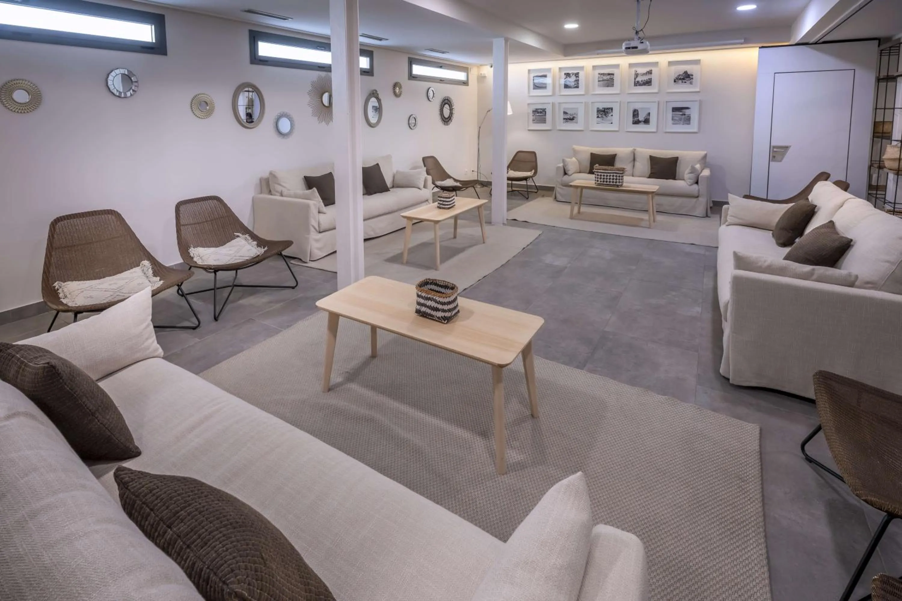 Living room in GHT Sa Riera