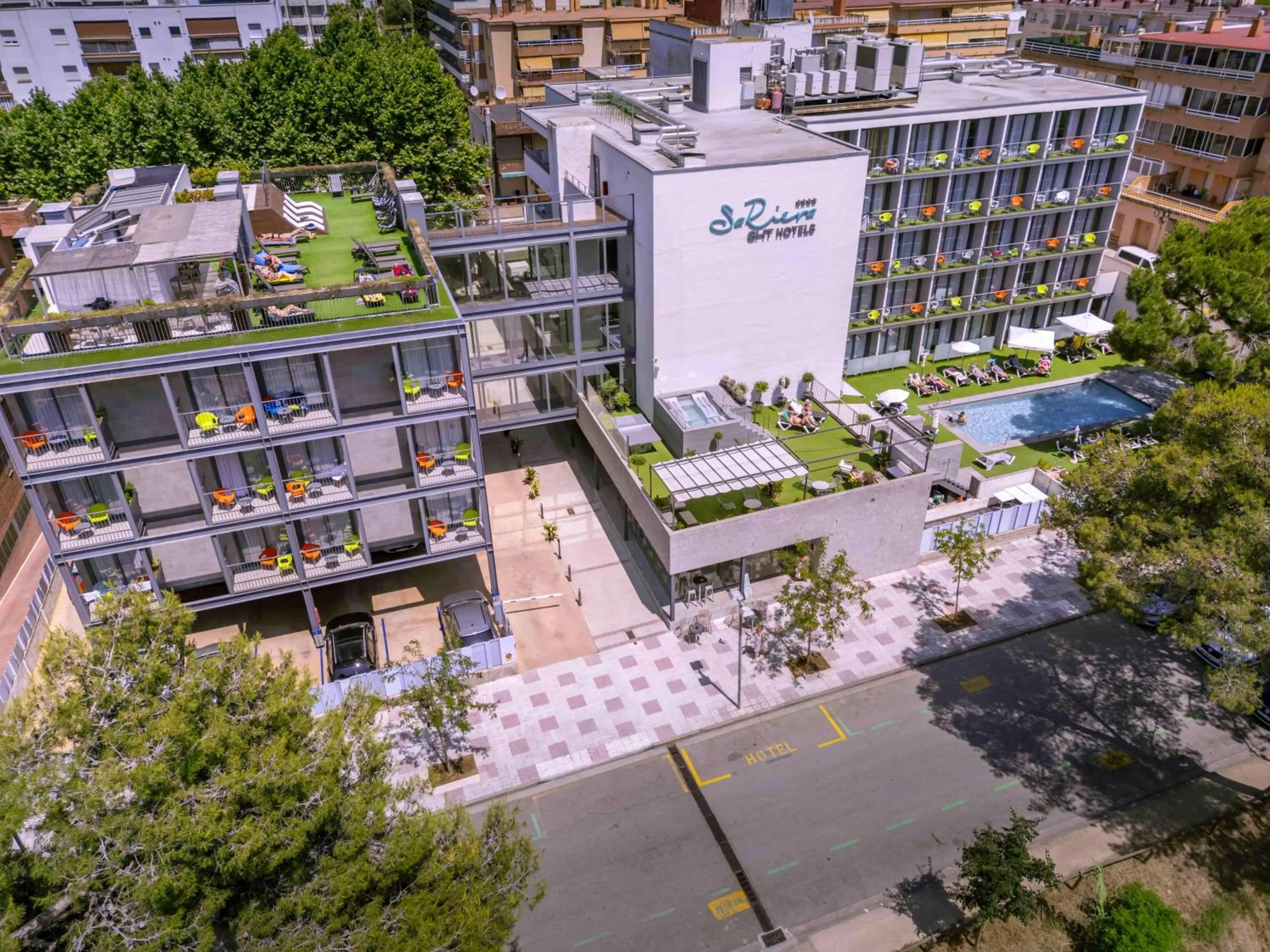 Facade/entrance in GHT Sa Riera