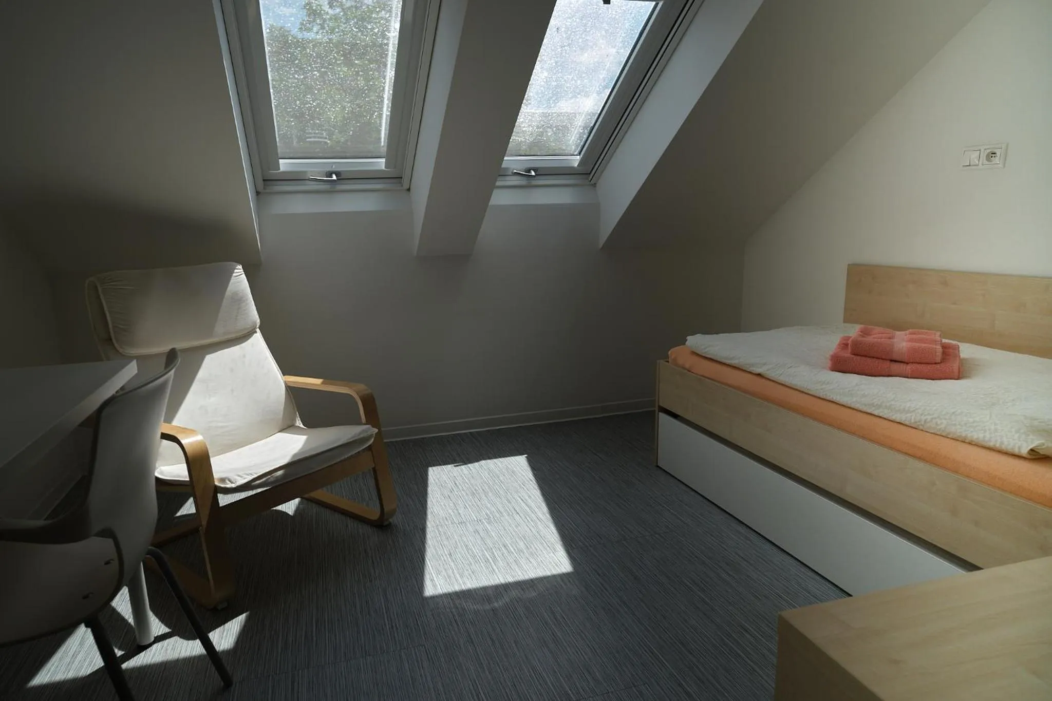 Bedroom, Bed in Centrum Salvator