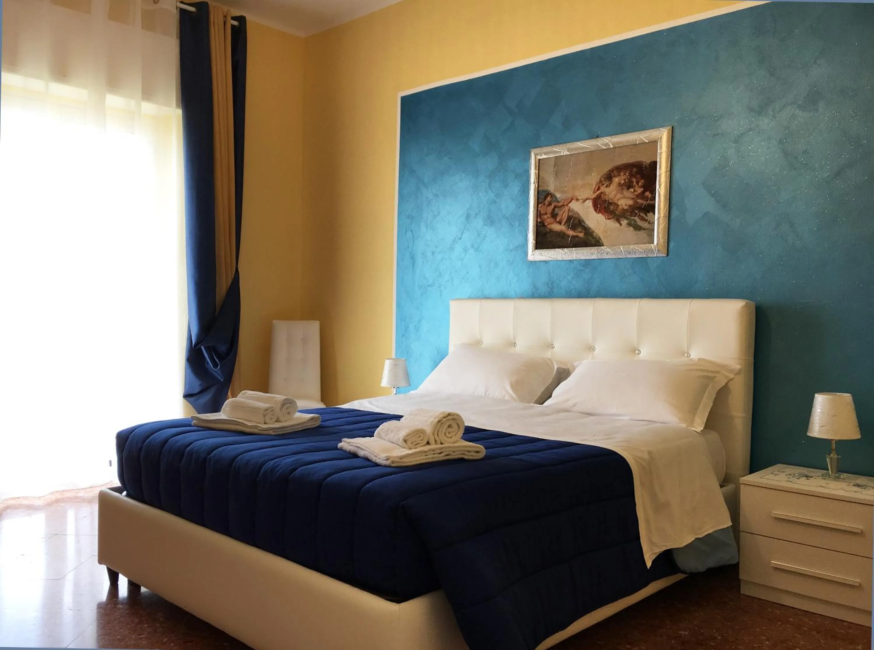 Bed in La Città degli Dei