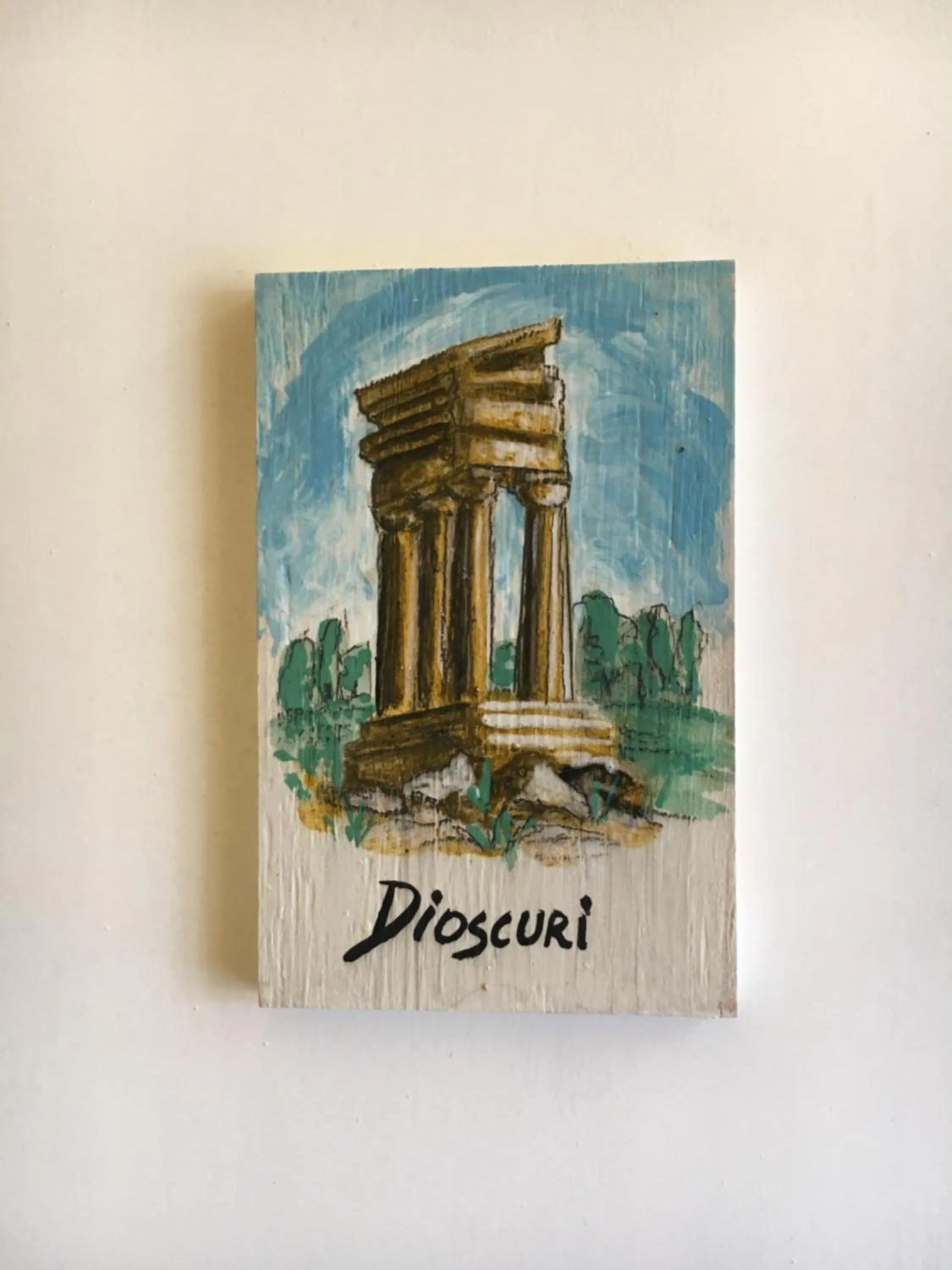 Decorative detail in La Città degli Dei