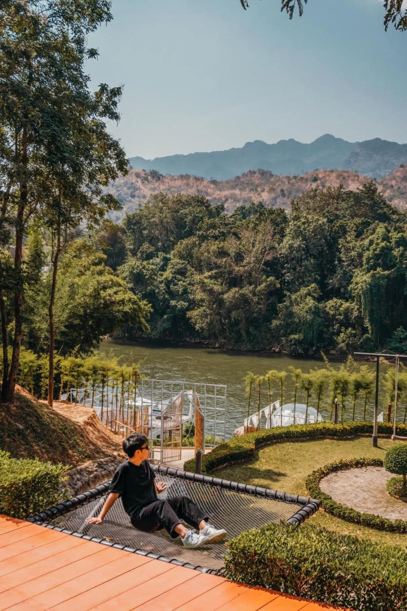 Natural landscape in Baanpufa Resort