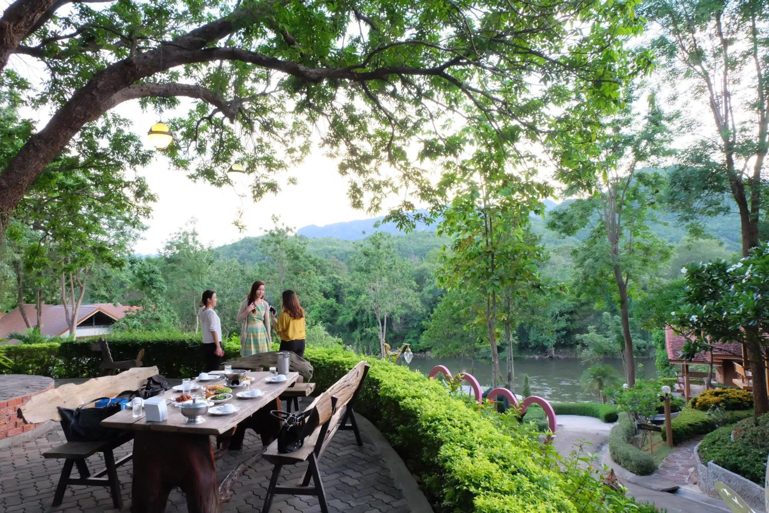 Natural landscape in Baanpufa Resort