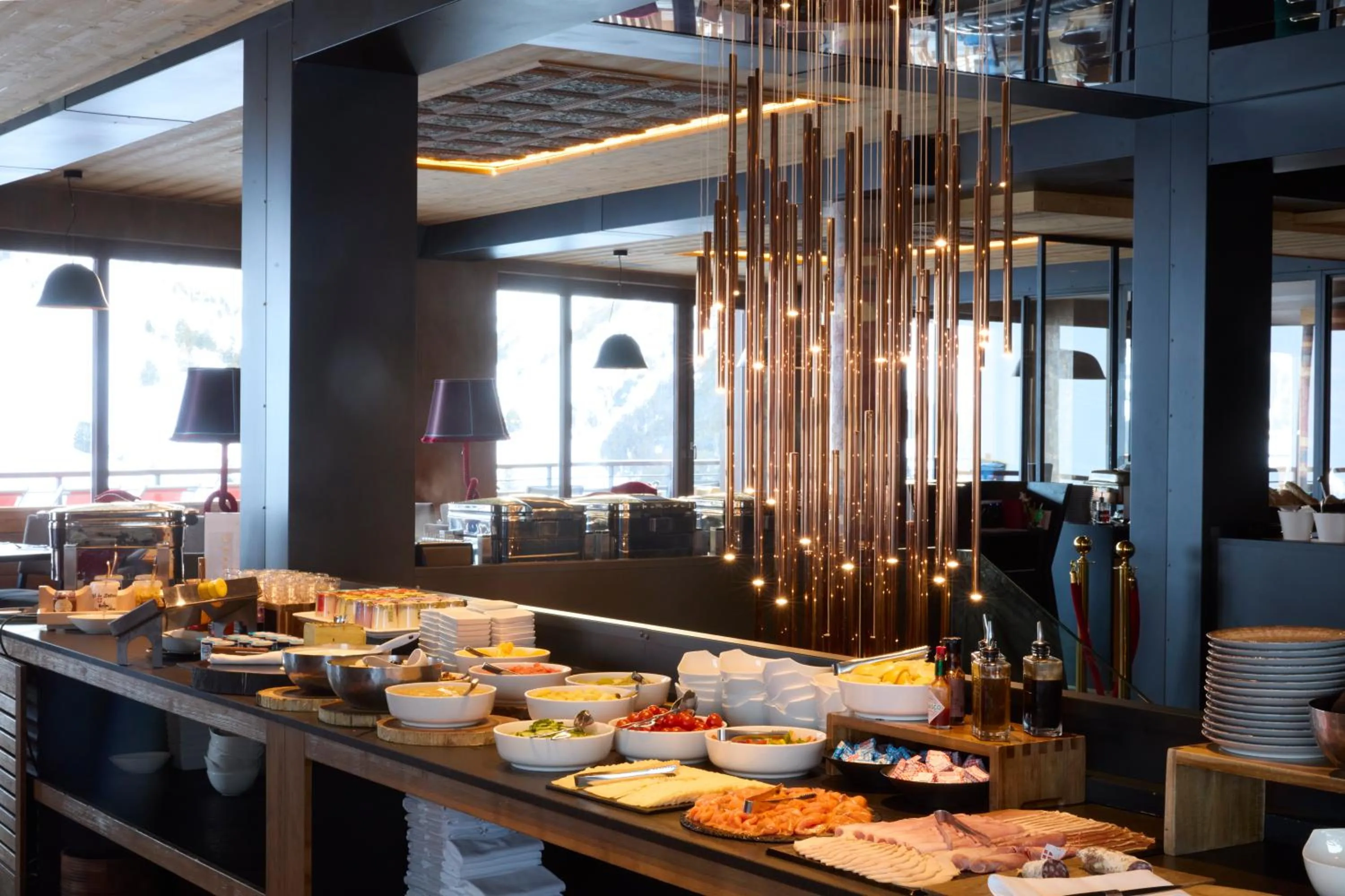 Buffet breakfast in Hôtel Taj-I Mah by Les Etincelles