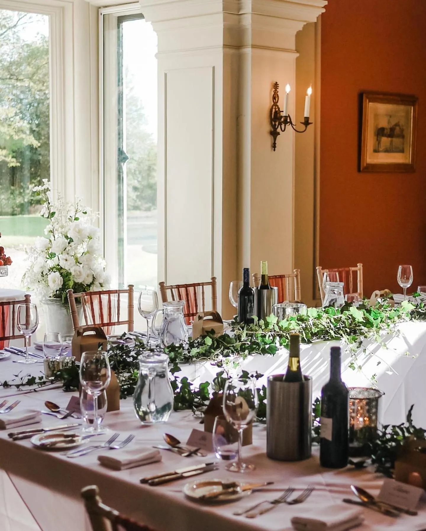 wedding in Glewstone Court Country House Hotel