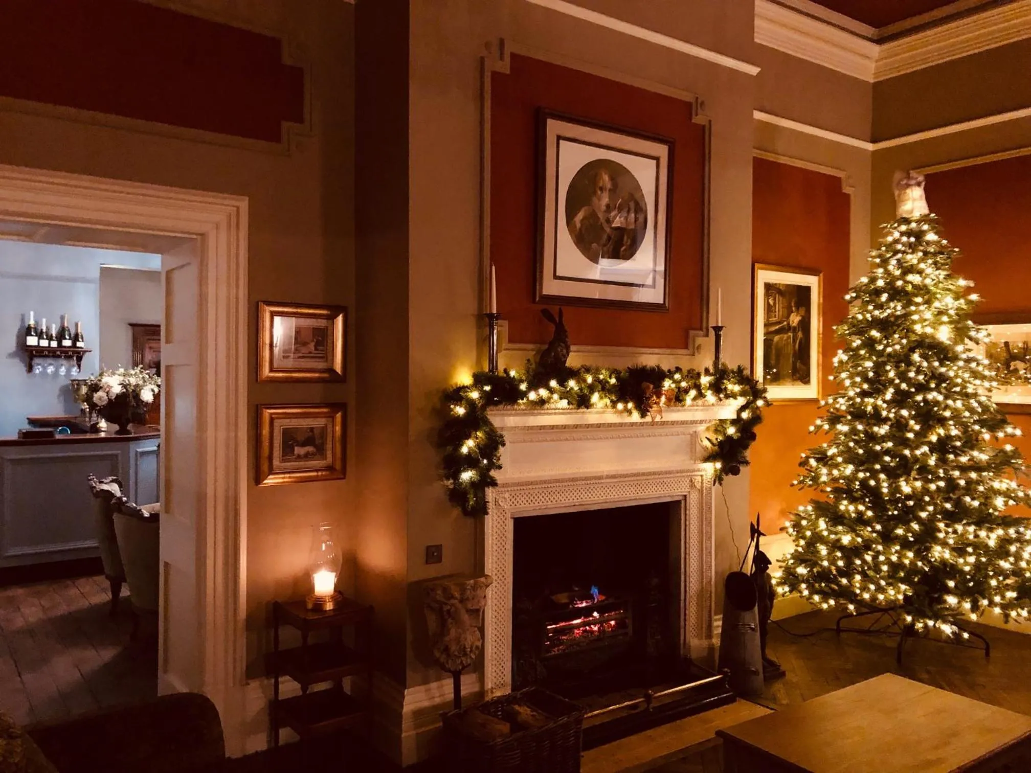 Restaurant/places to eat in Glewstone Court Country House Hotel