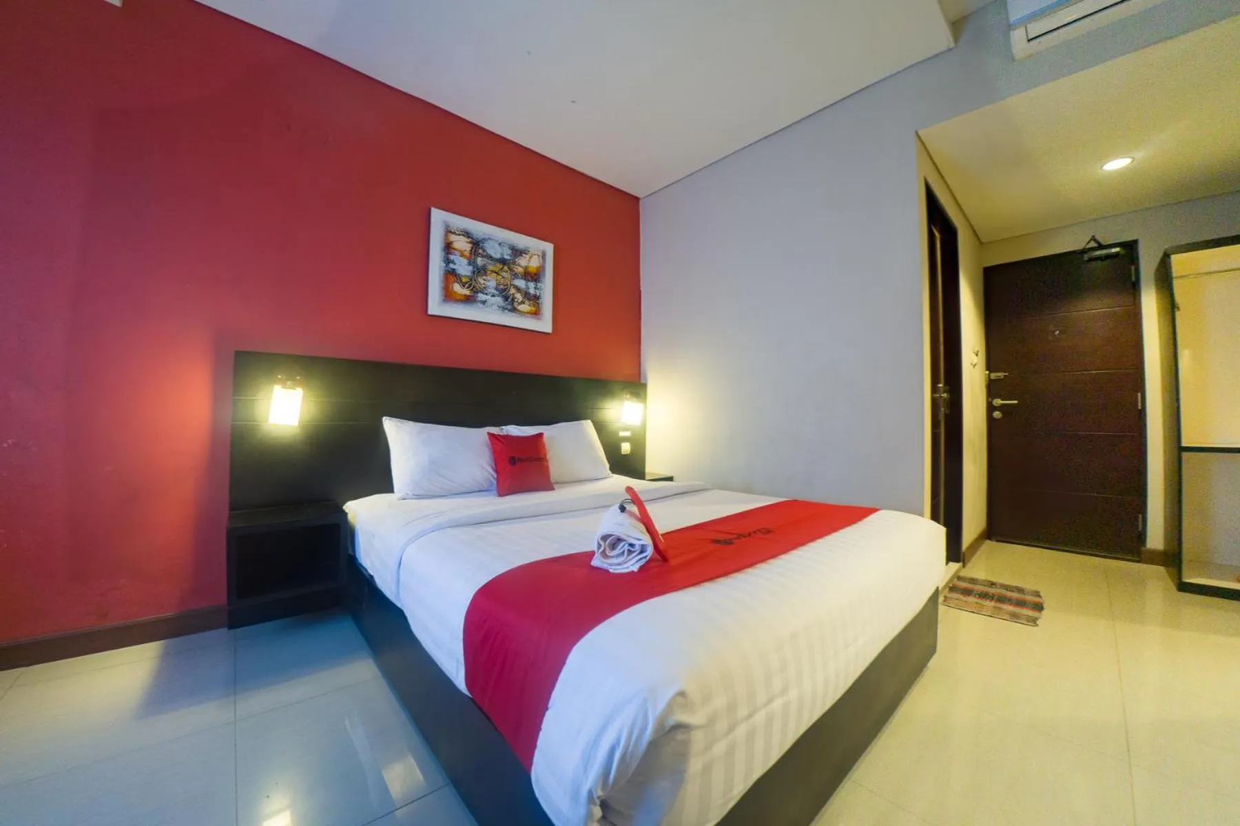 Bedroom, Bed in Budget Hotel Ambon