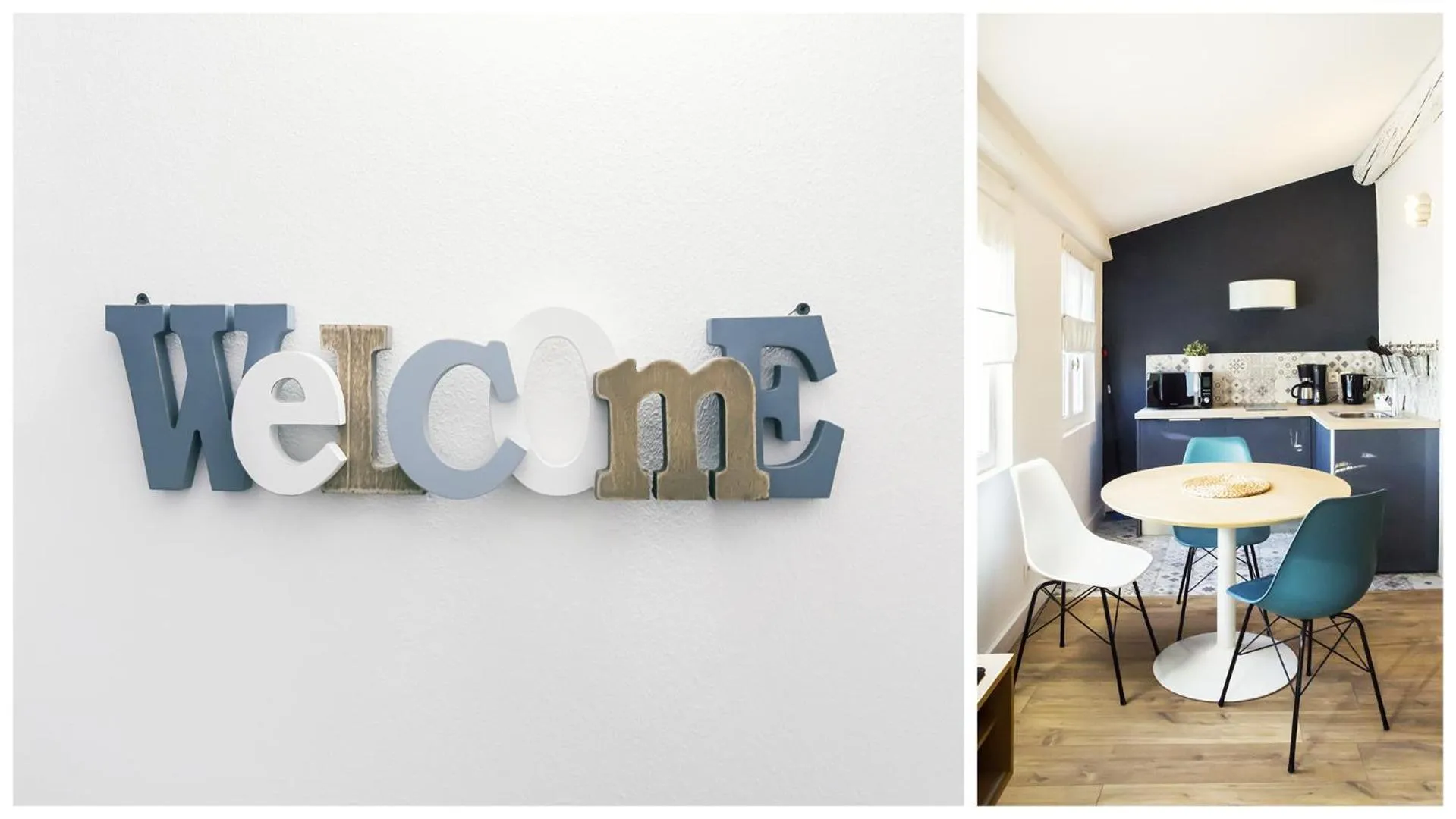 Kitchen or kitchenette in URBAN LOFT & SPA Marseille