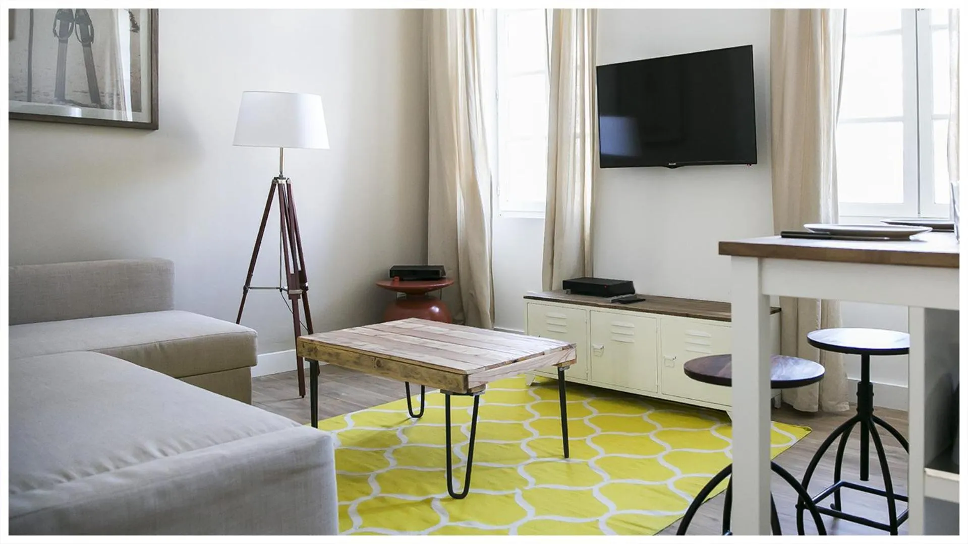 Living room in URBAN LOFT & SPA Marseille