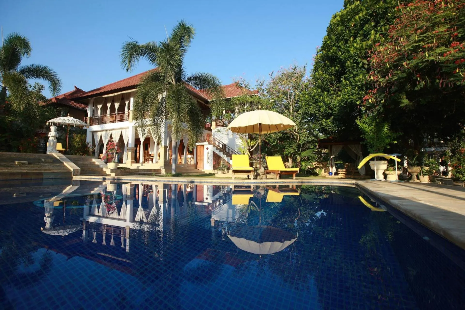 Garden in Villa Jakaranda and Villa Marakuya