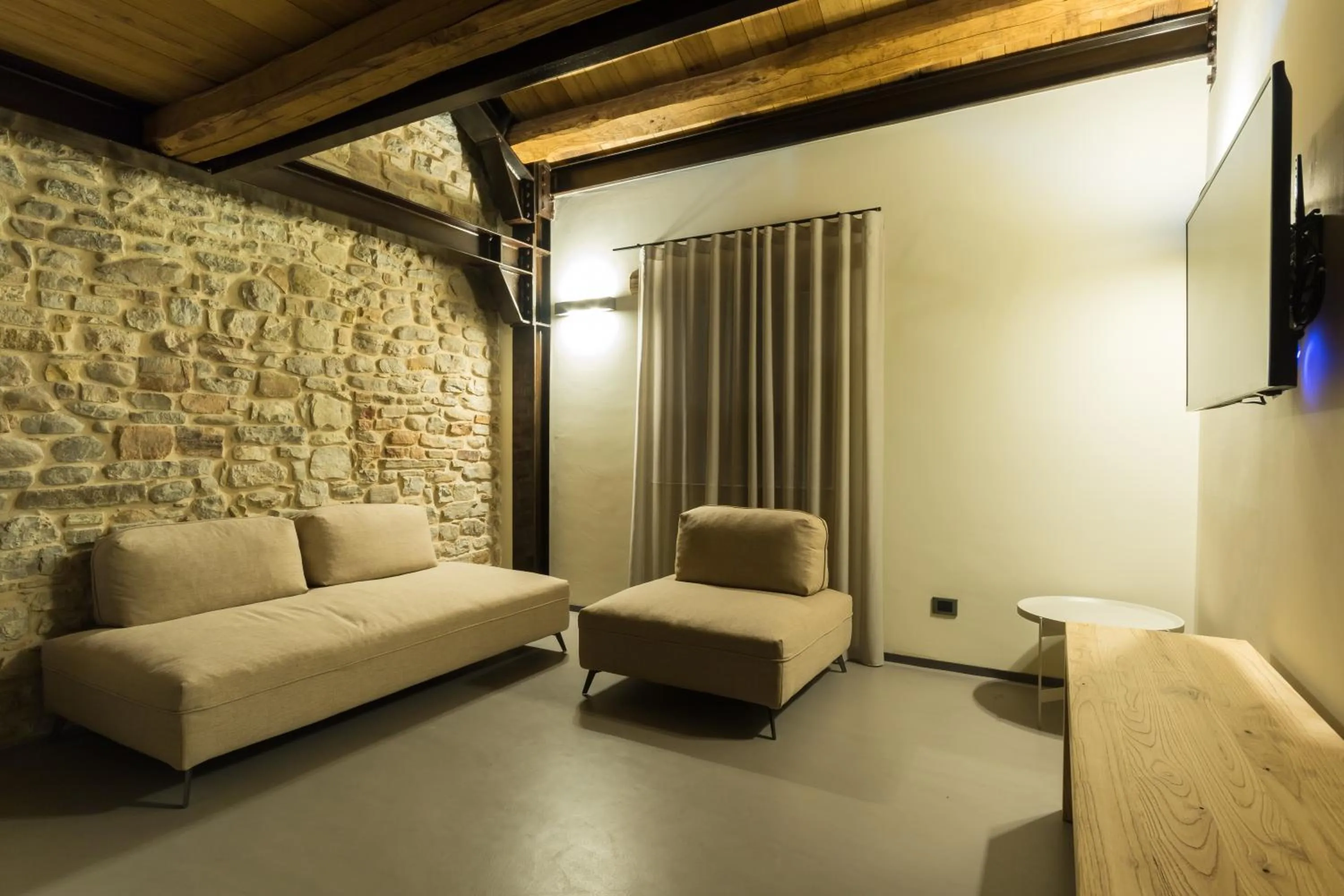 Living room in Borgotufi Albergo Diffuso