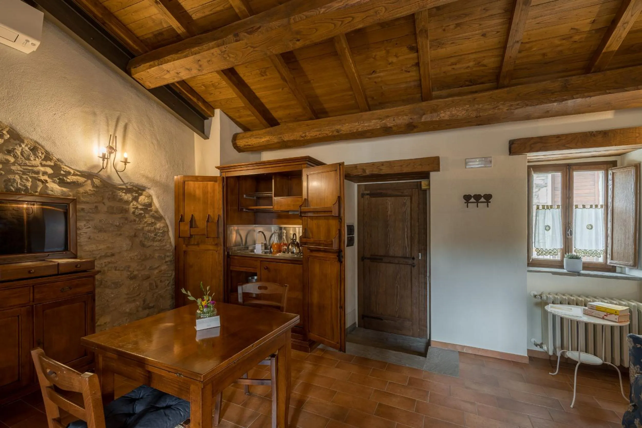 Living room in Borgotufi Albergo Diffuso