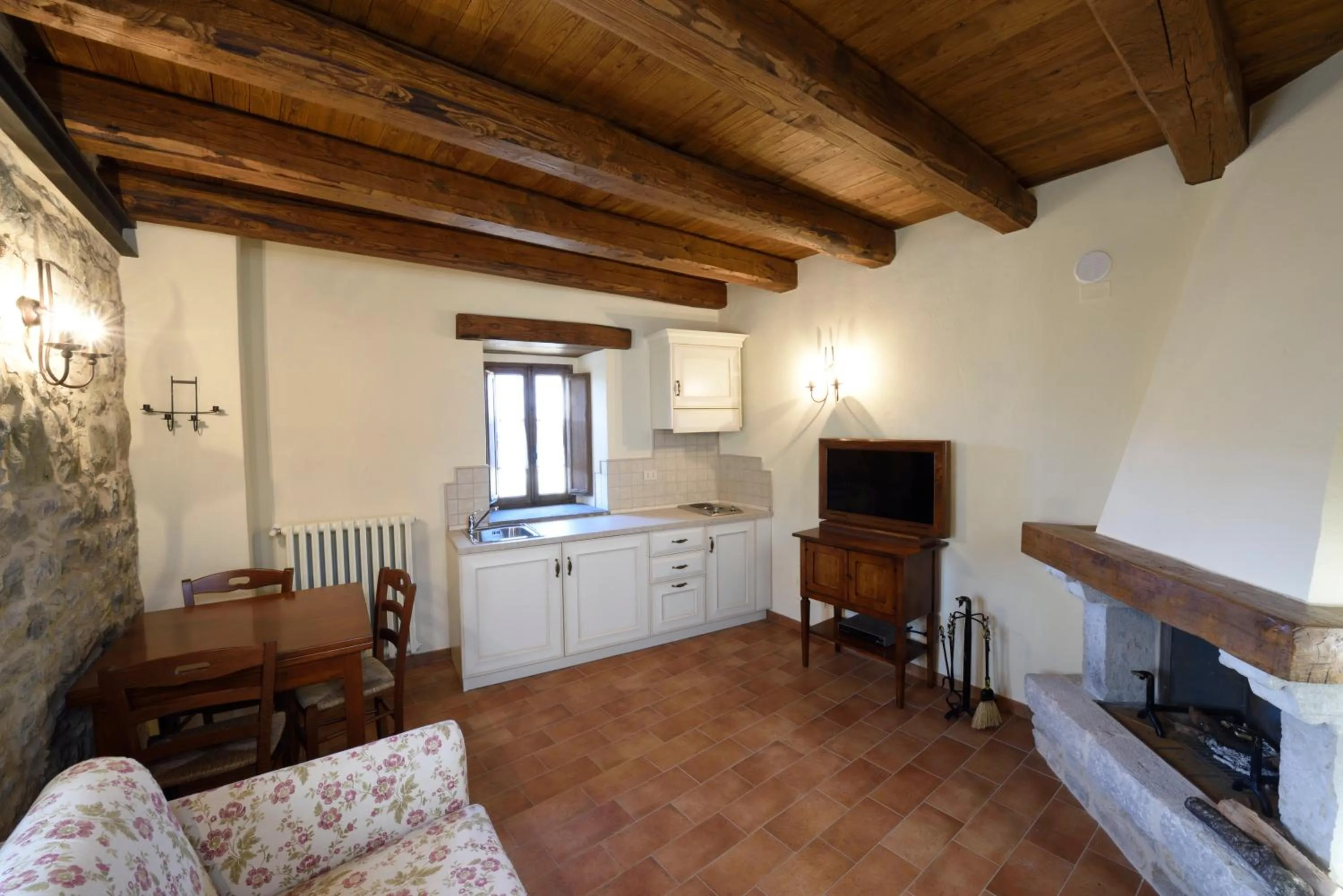 Seating area in Borgotufi Albergo Diffuso