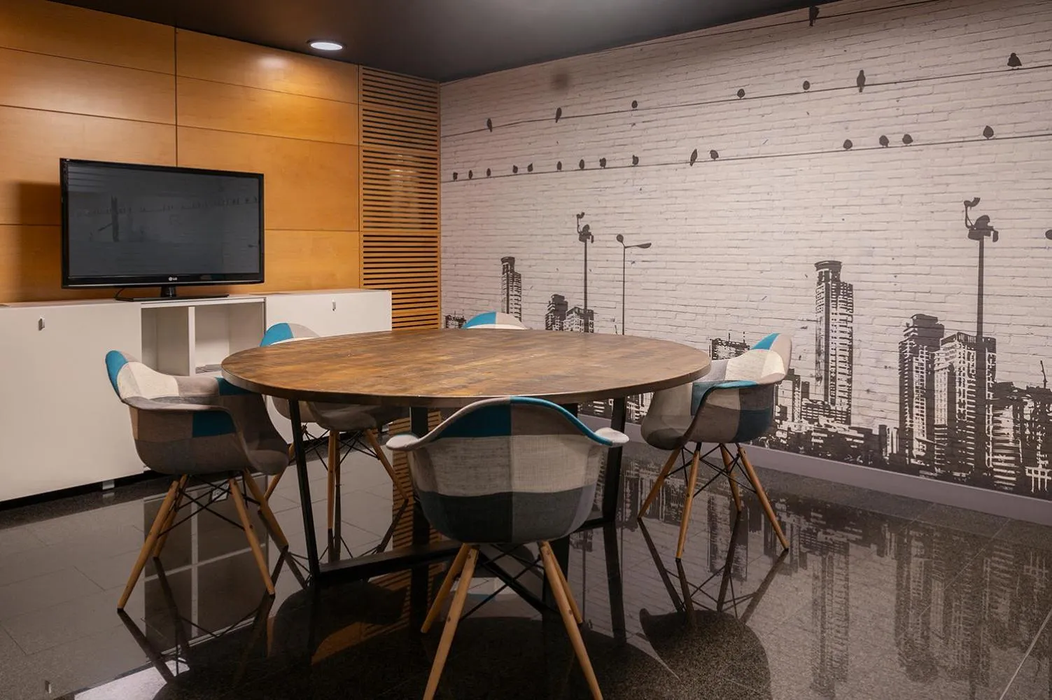 Seating area in Hesperia Andorra