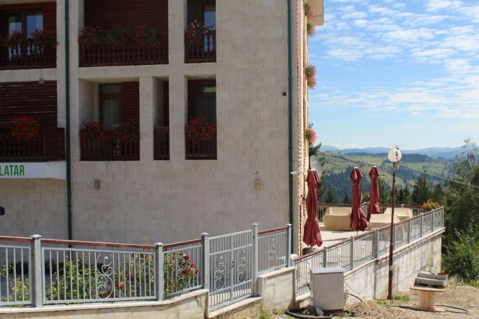 Balcony/Terrace in IN Hotel Zlatar ex Zlatarski Biseri