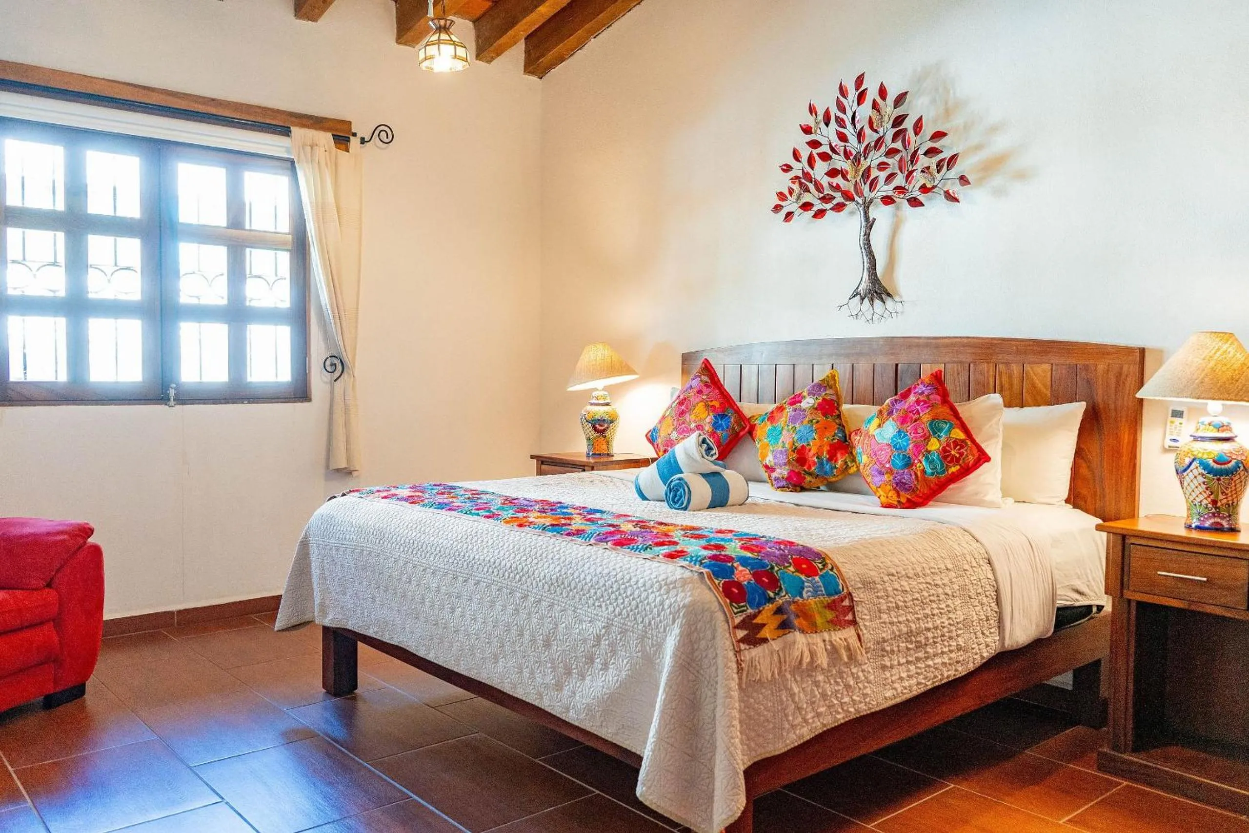 Bed in Refugio del Mar Luxury Hotel Boutique