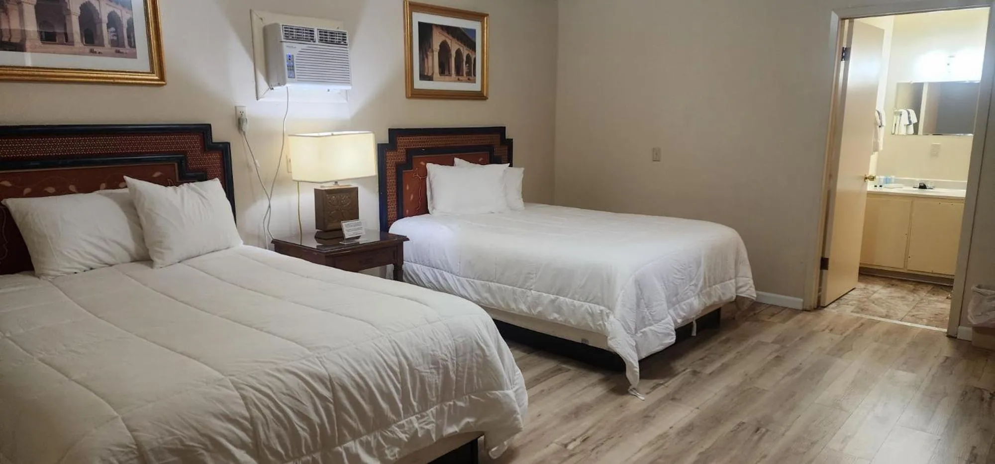 Bed in Badlands Hotel & Campground