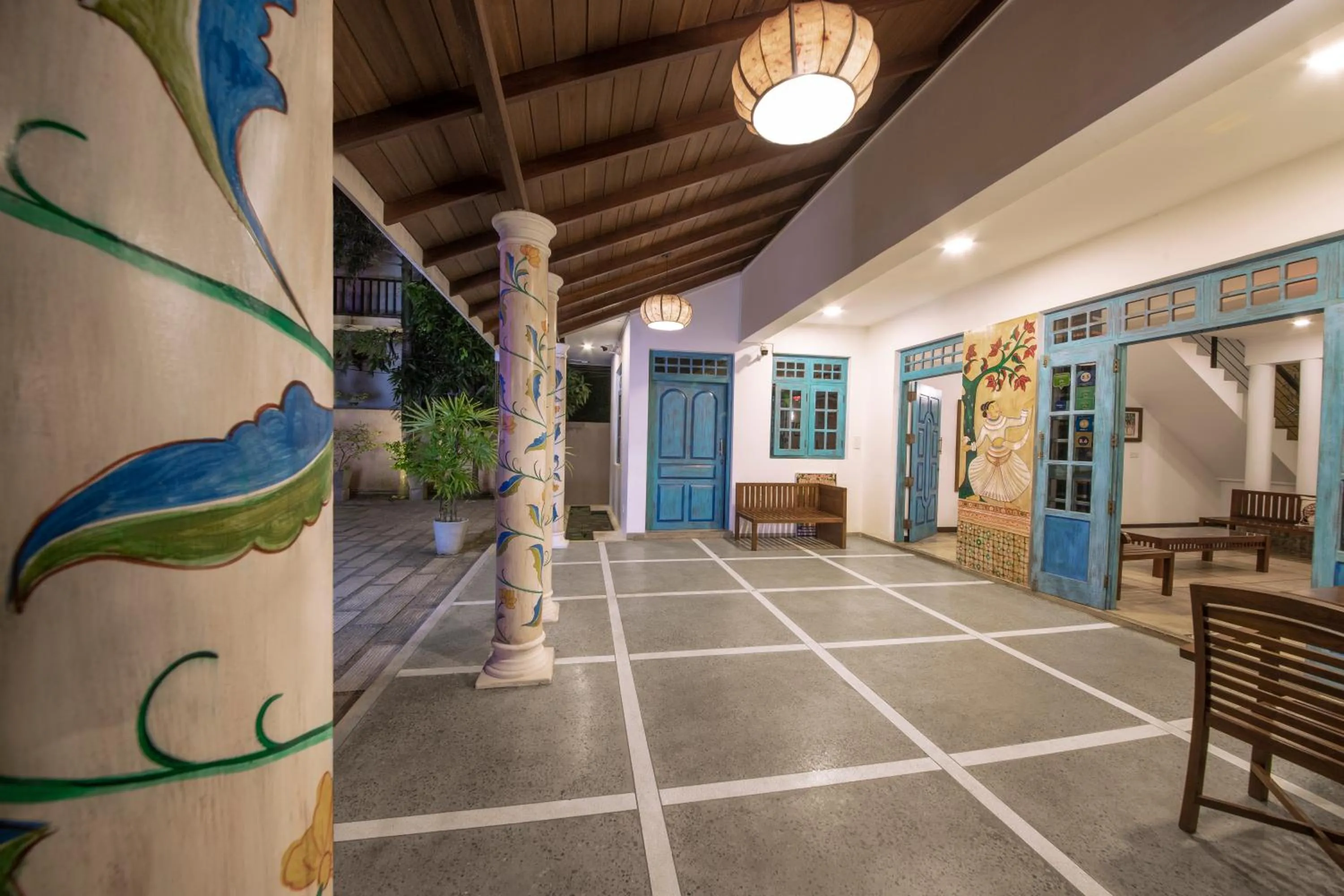 Facade/entrance in Blue Elephant Boutique Hotel