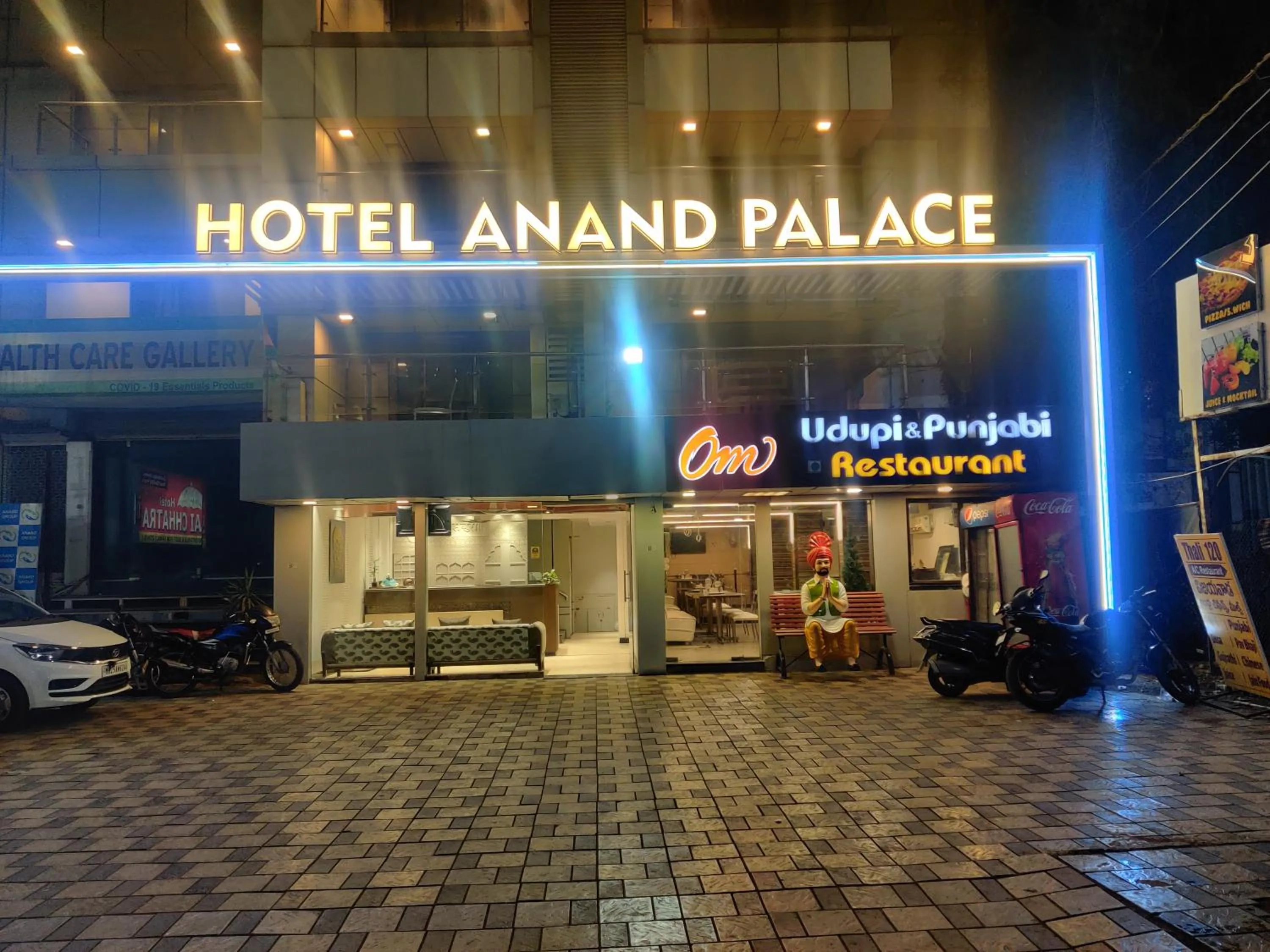 Property building in Hotel Anand Palace