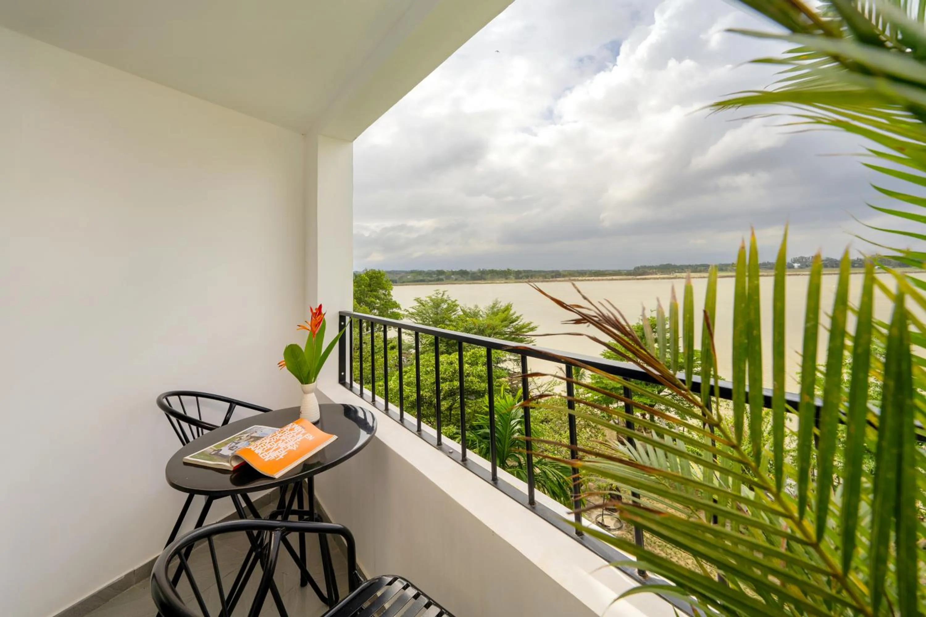 River view in Gia Huy Riverside Hotel Hoi An