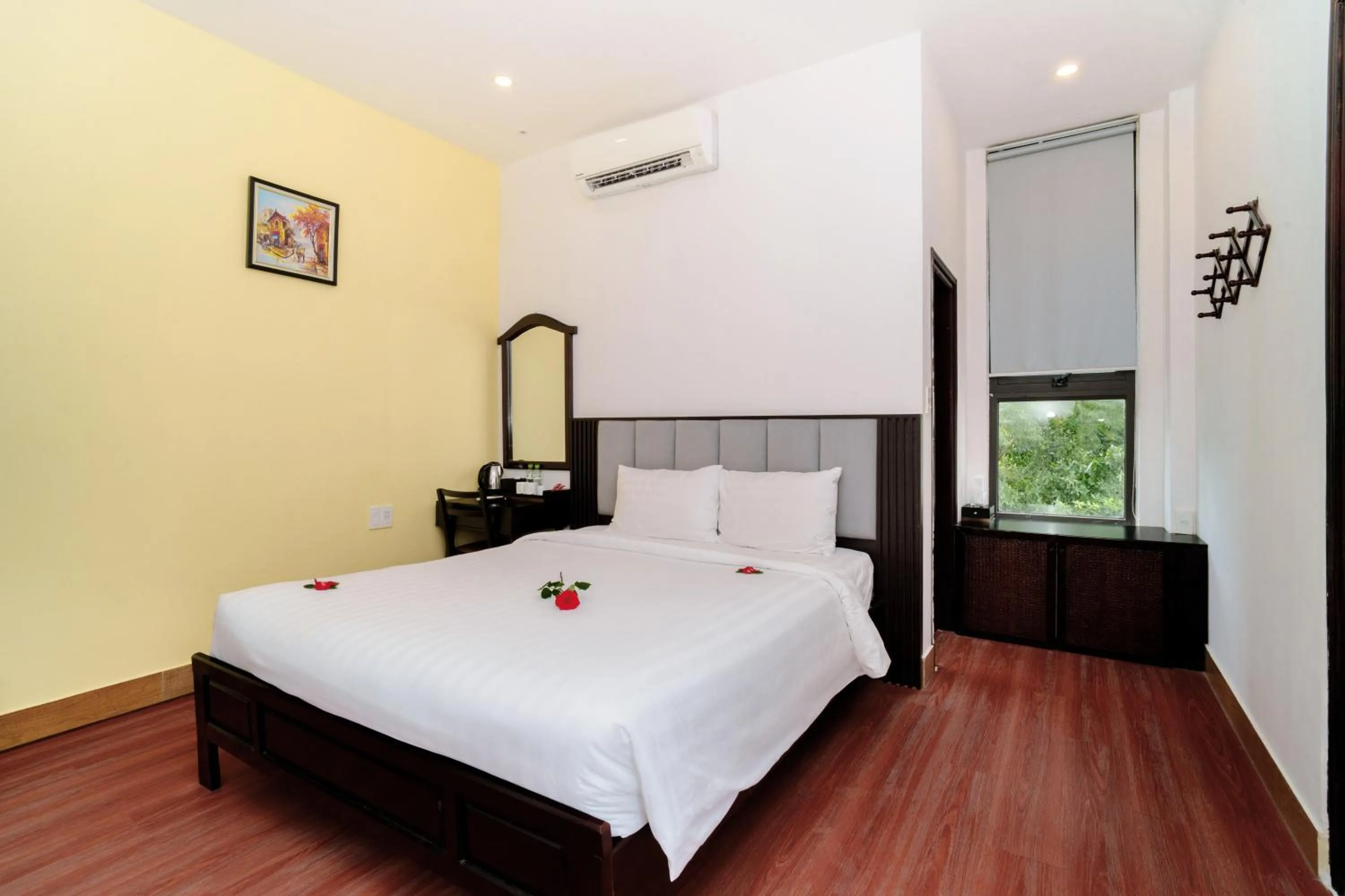 Bedroom, Bed in Serene Riverside Hotel Hoi An