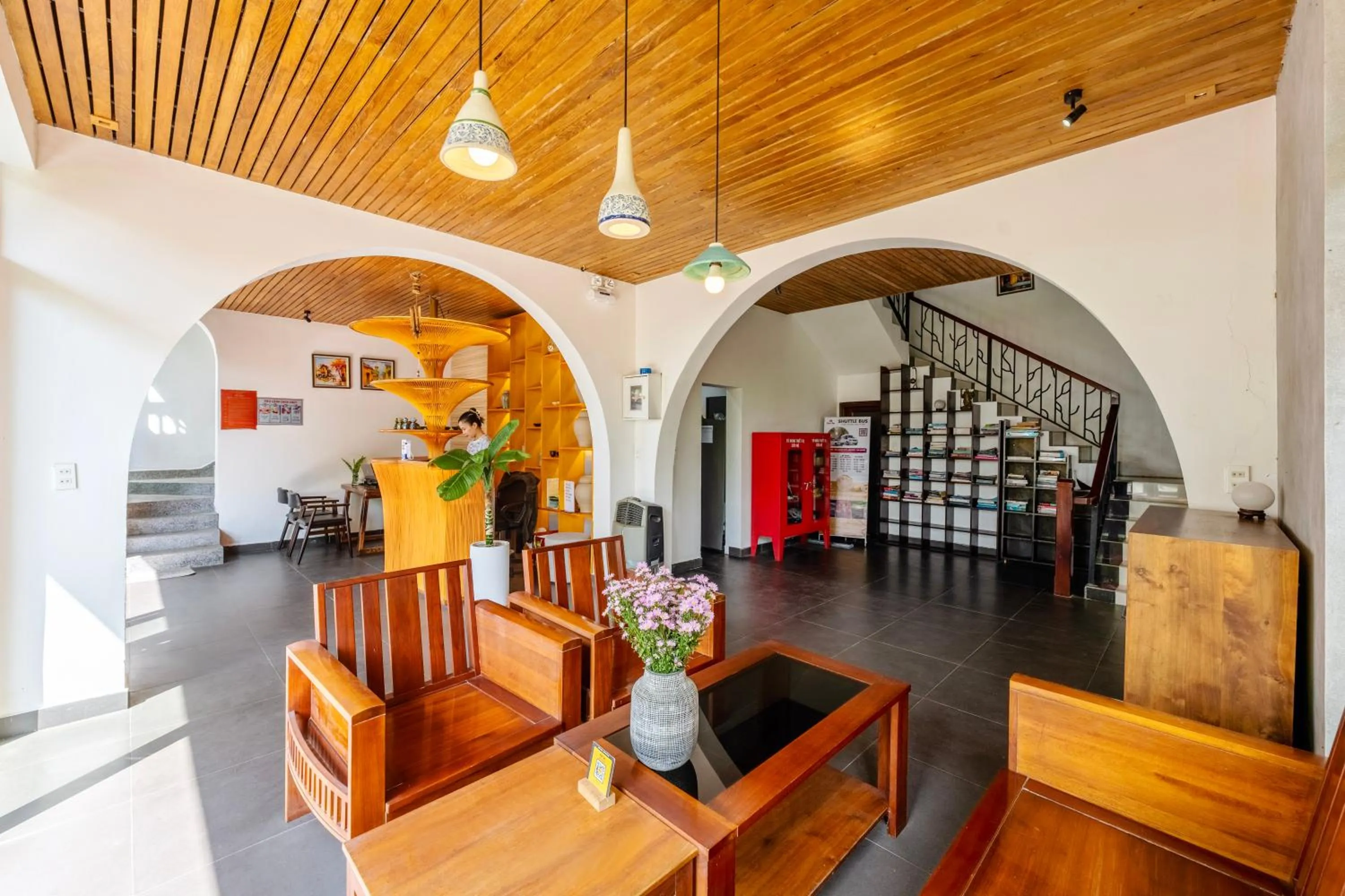Lobby or reception in Serene Riverside Hotel Hoi An
