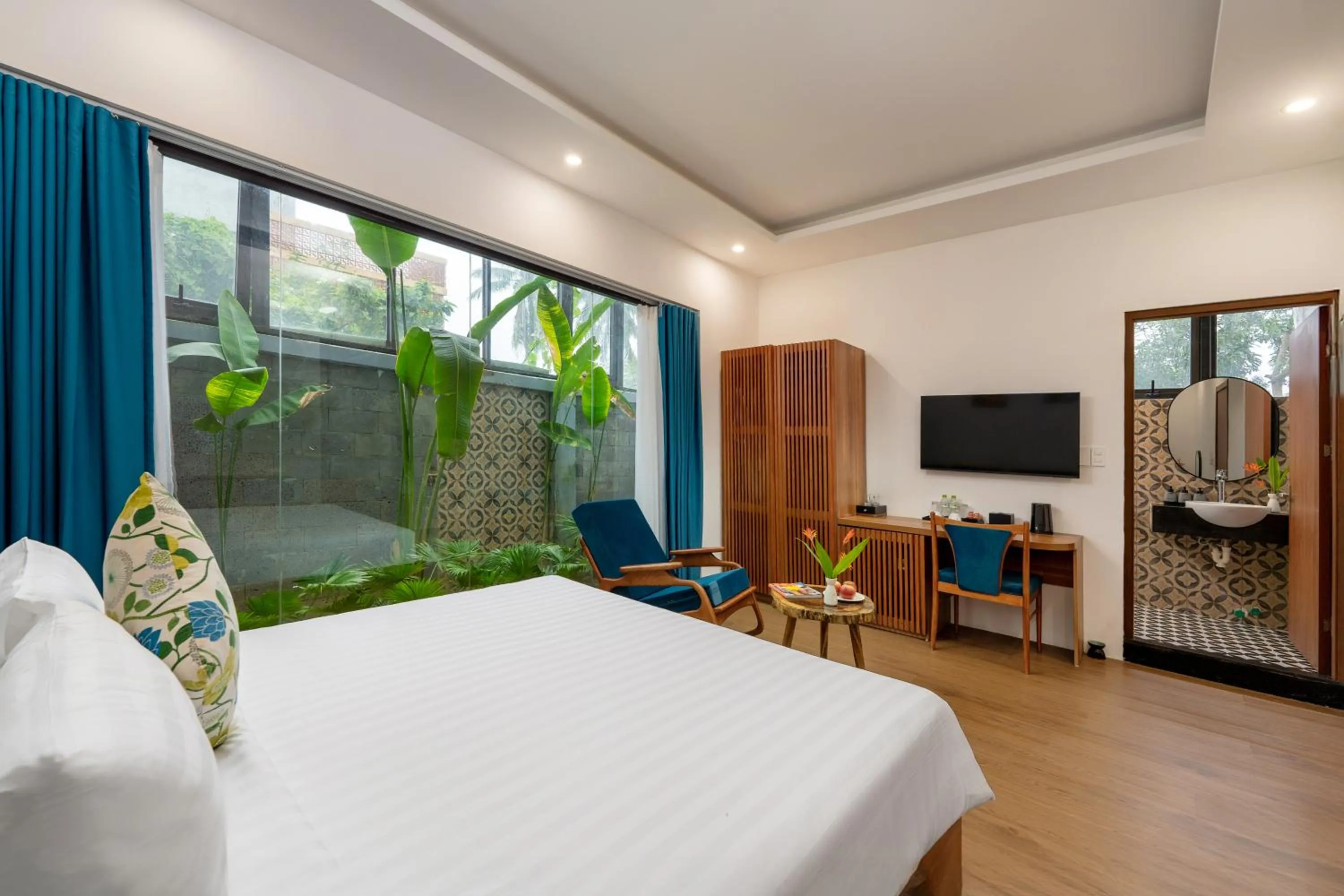 Bedroom, Bed in Gia Huy Riverside Hotel Hoi An