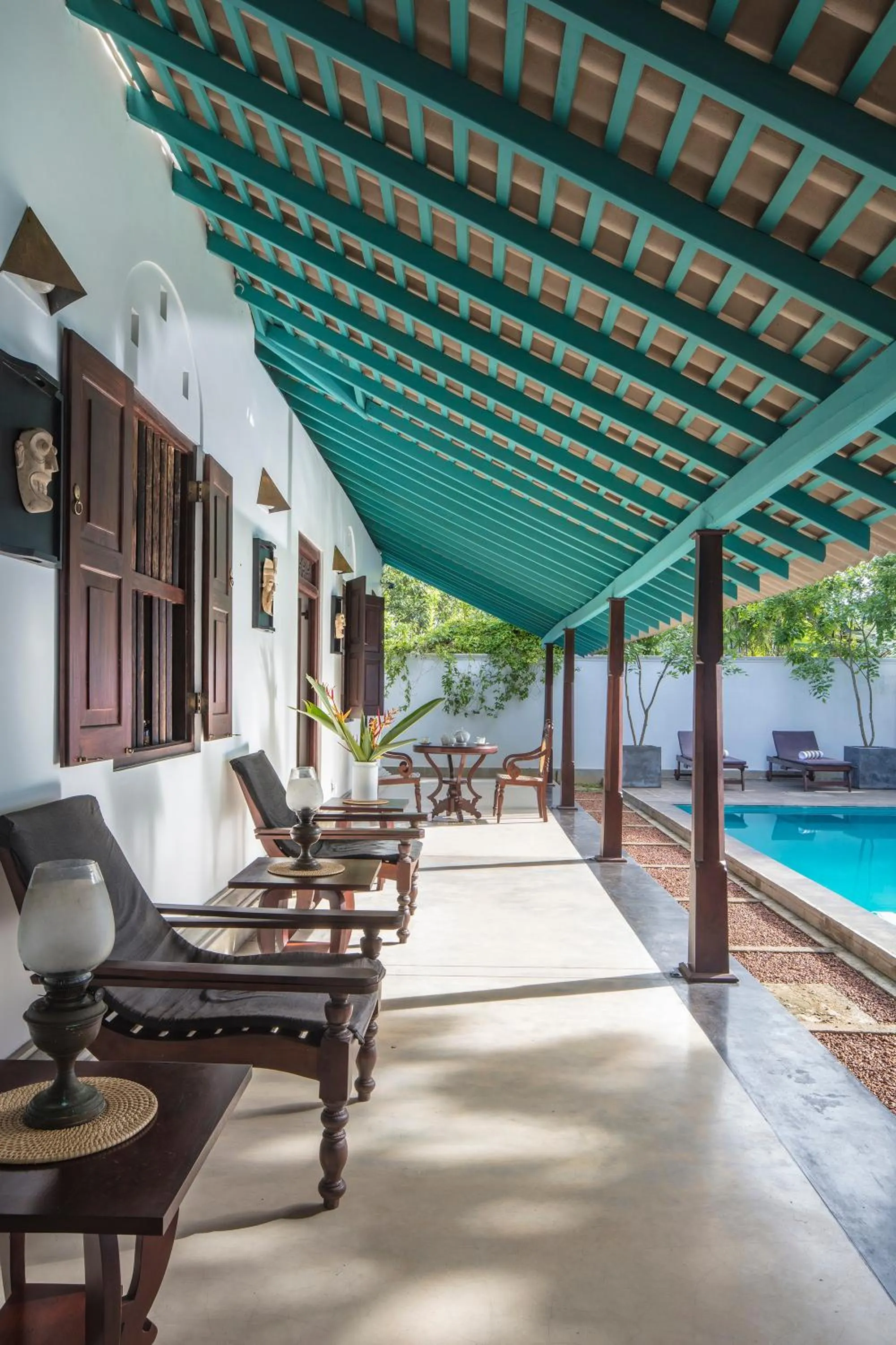 Swimming pool in Green Casa